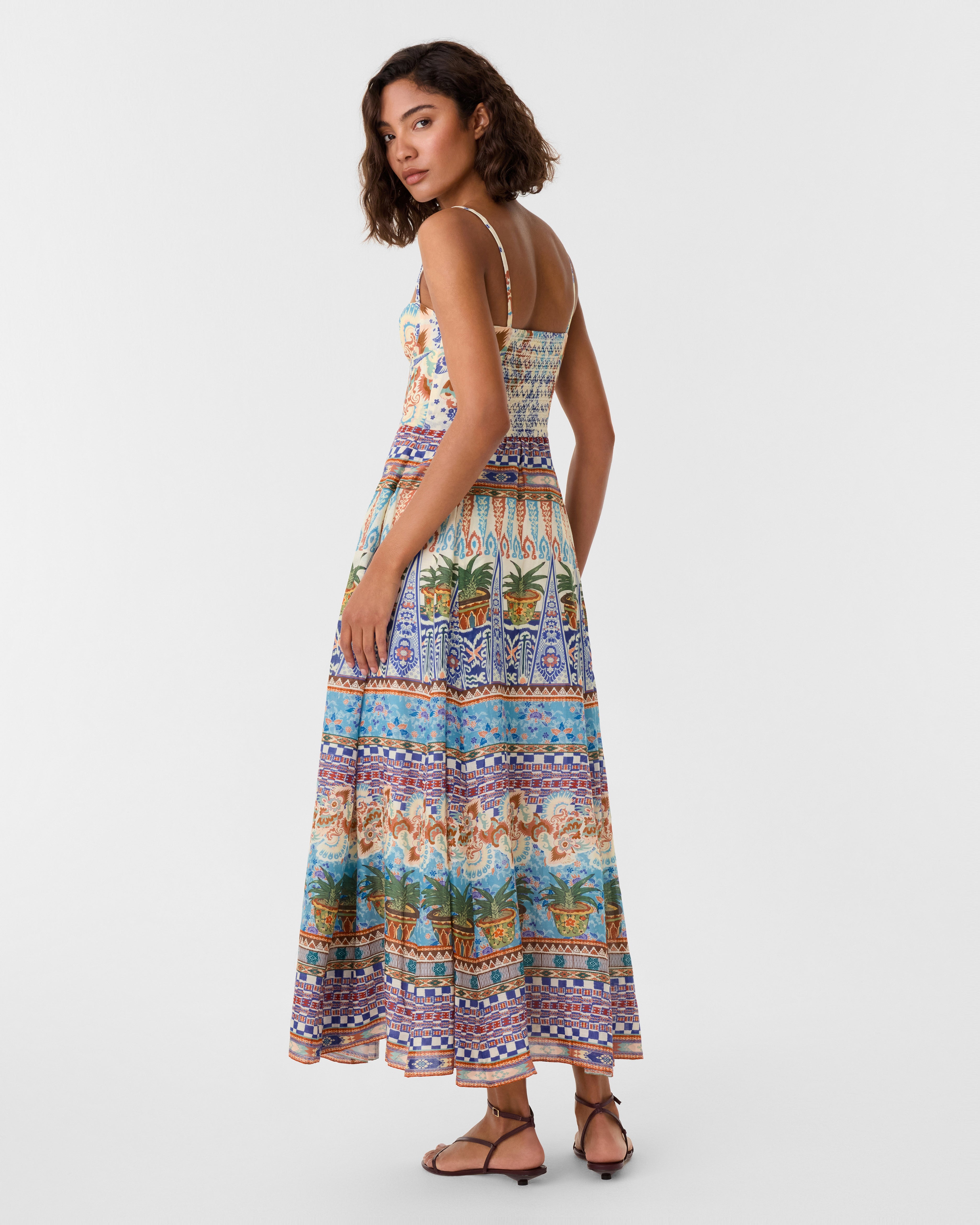 Valya Dress in Chimera Print