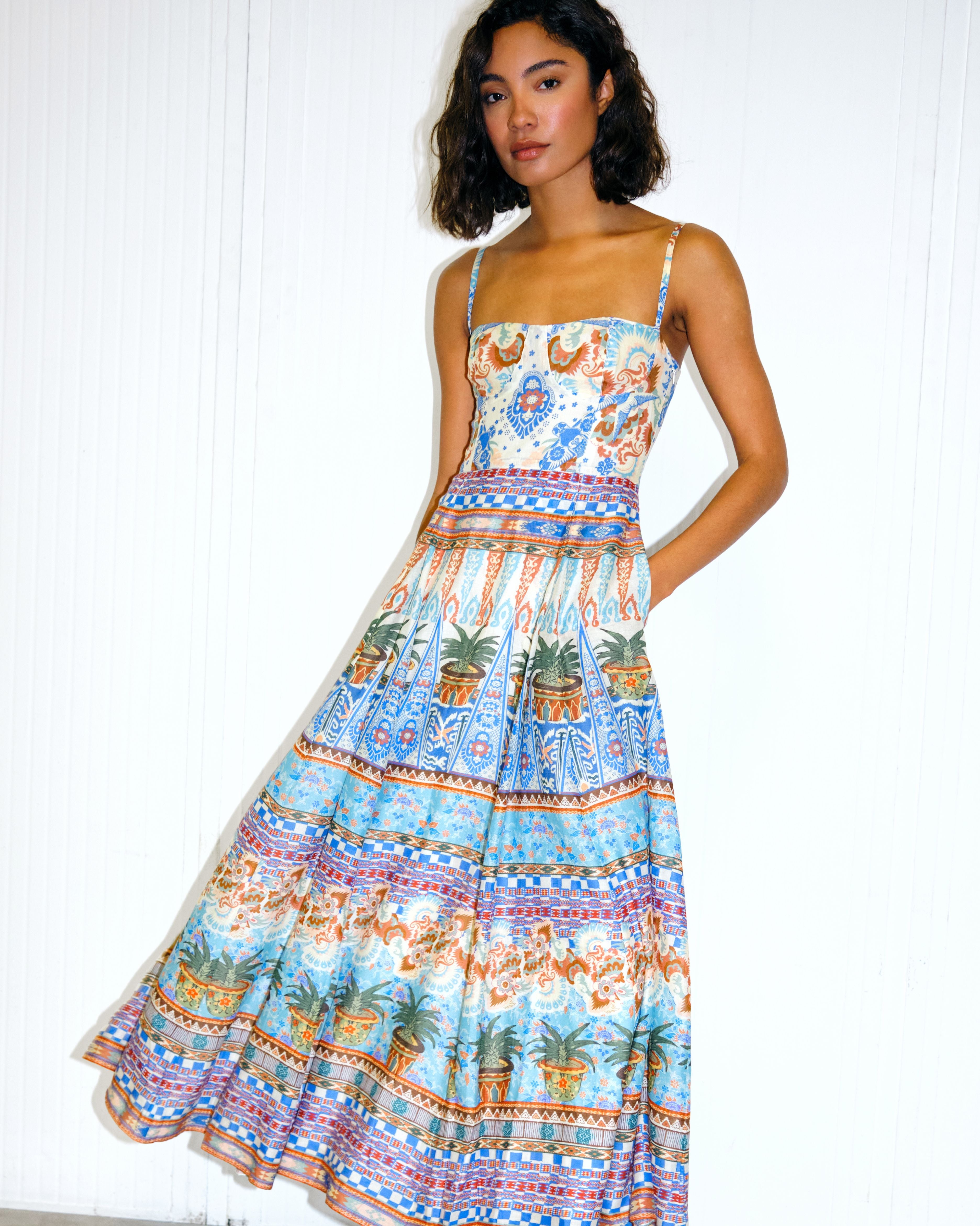 Valya Dress in Chimera Print