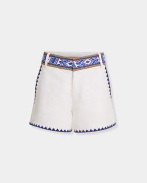 Shorts in Blue Horizon Print