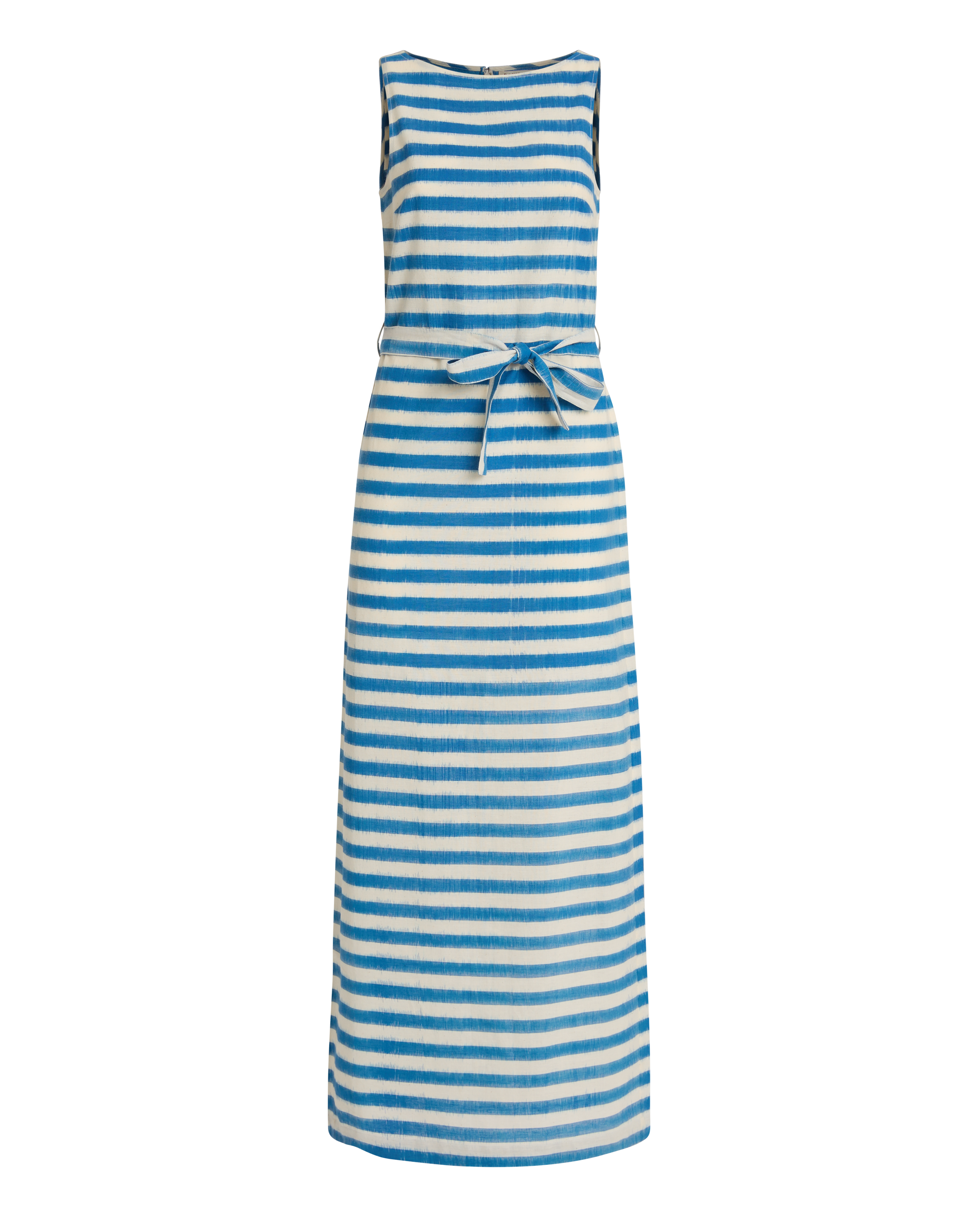 Kimi Dress in Ikat Stripes