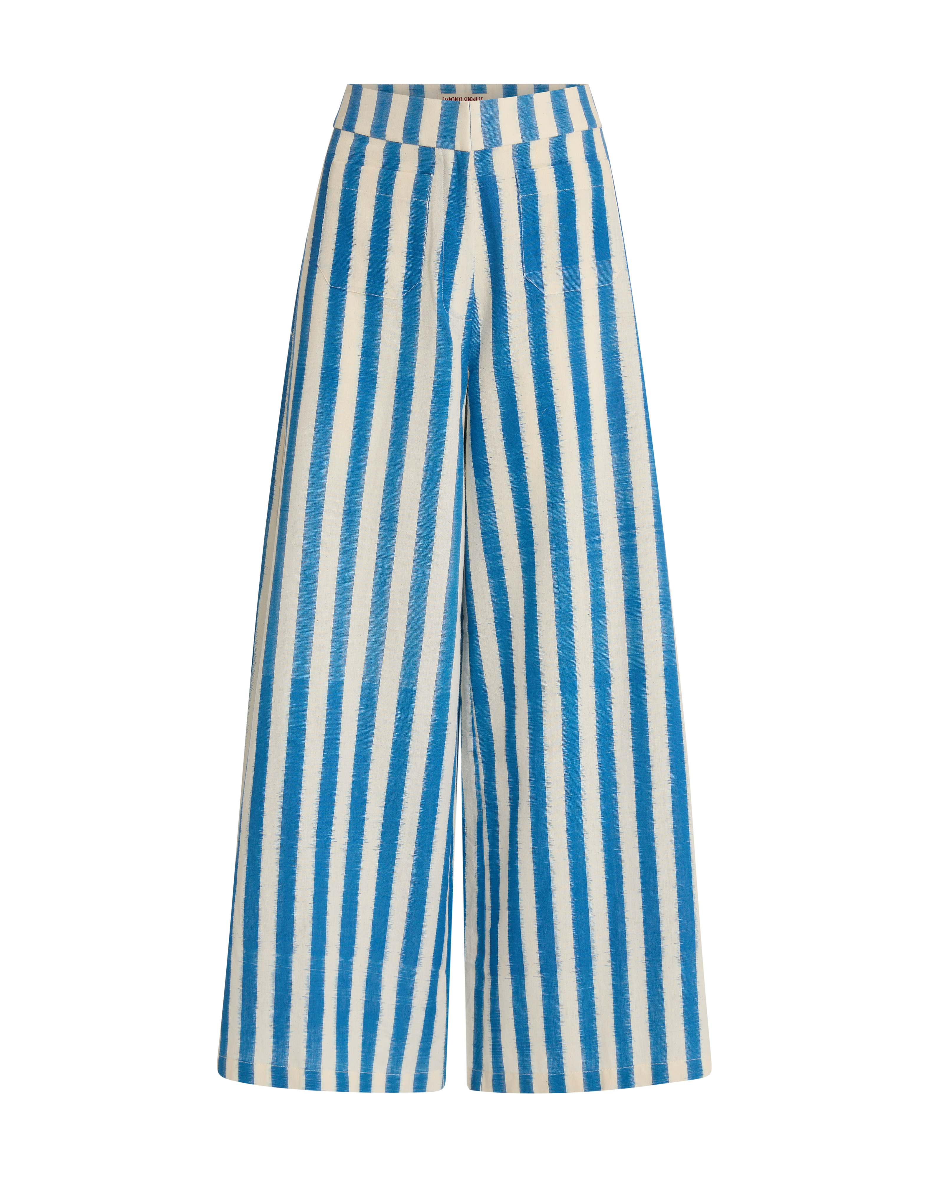 Adele Trousers in Ikat Stripes