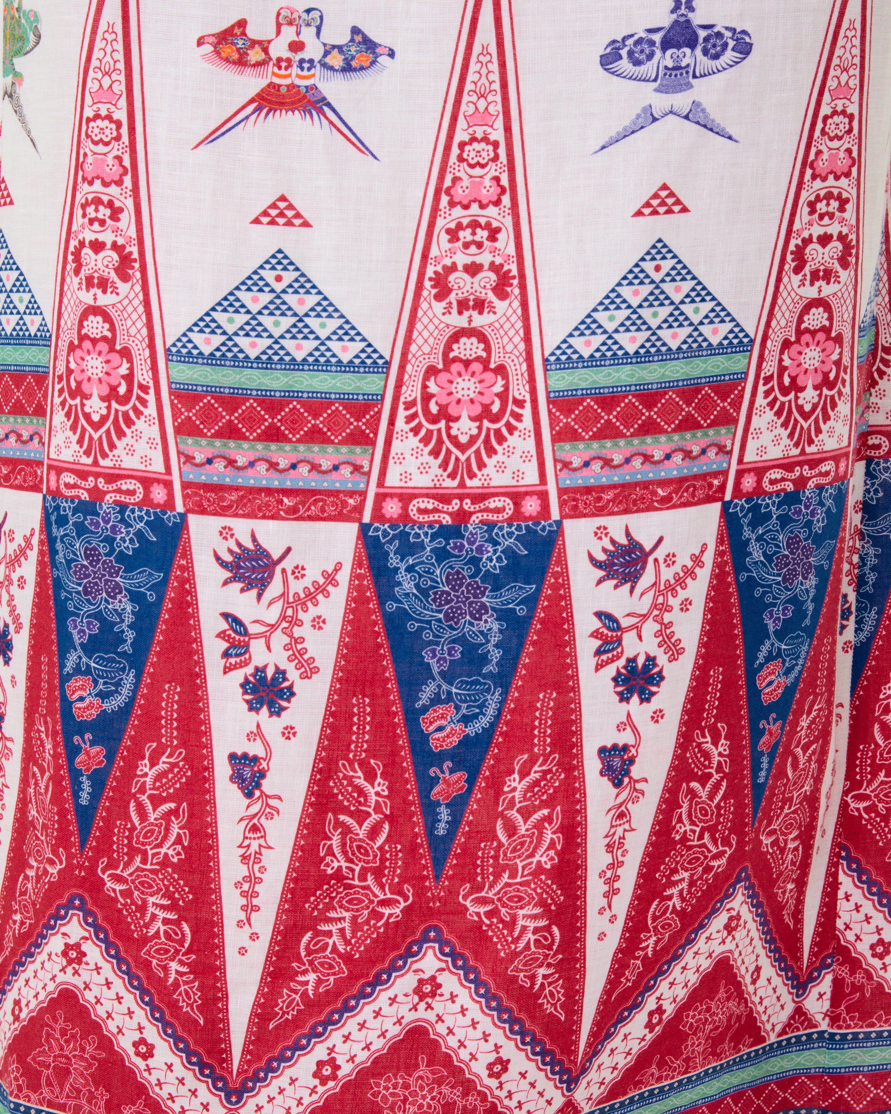 Kimi Dress in Kites Print