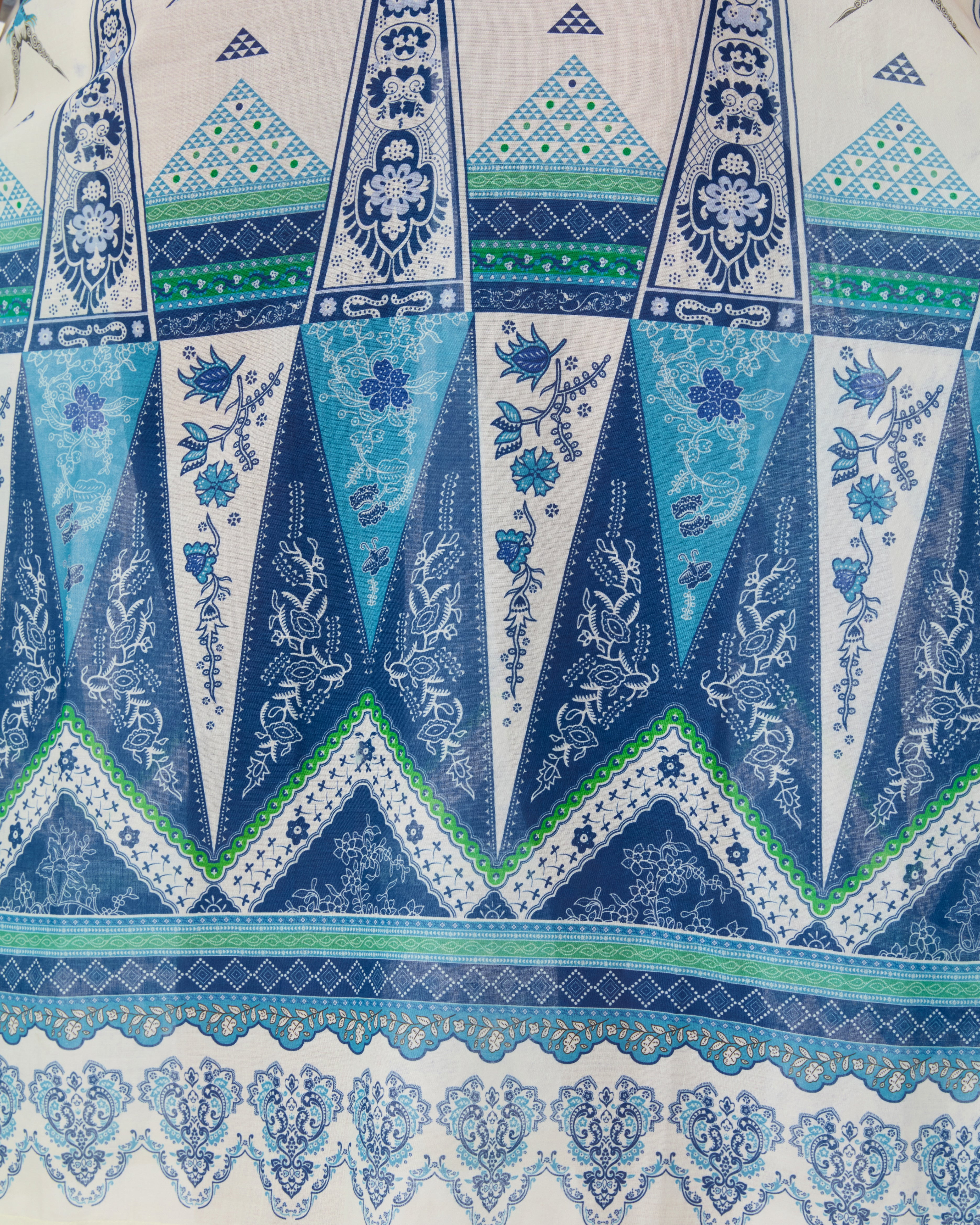 Giada Caftan in Kites Print