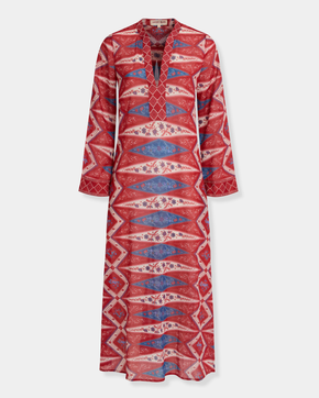 Jenna Caftan in Kites Print