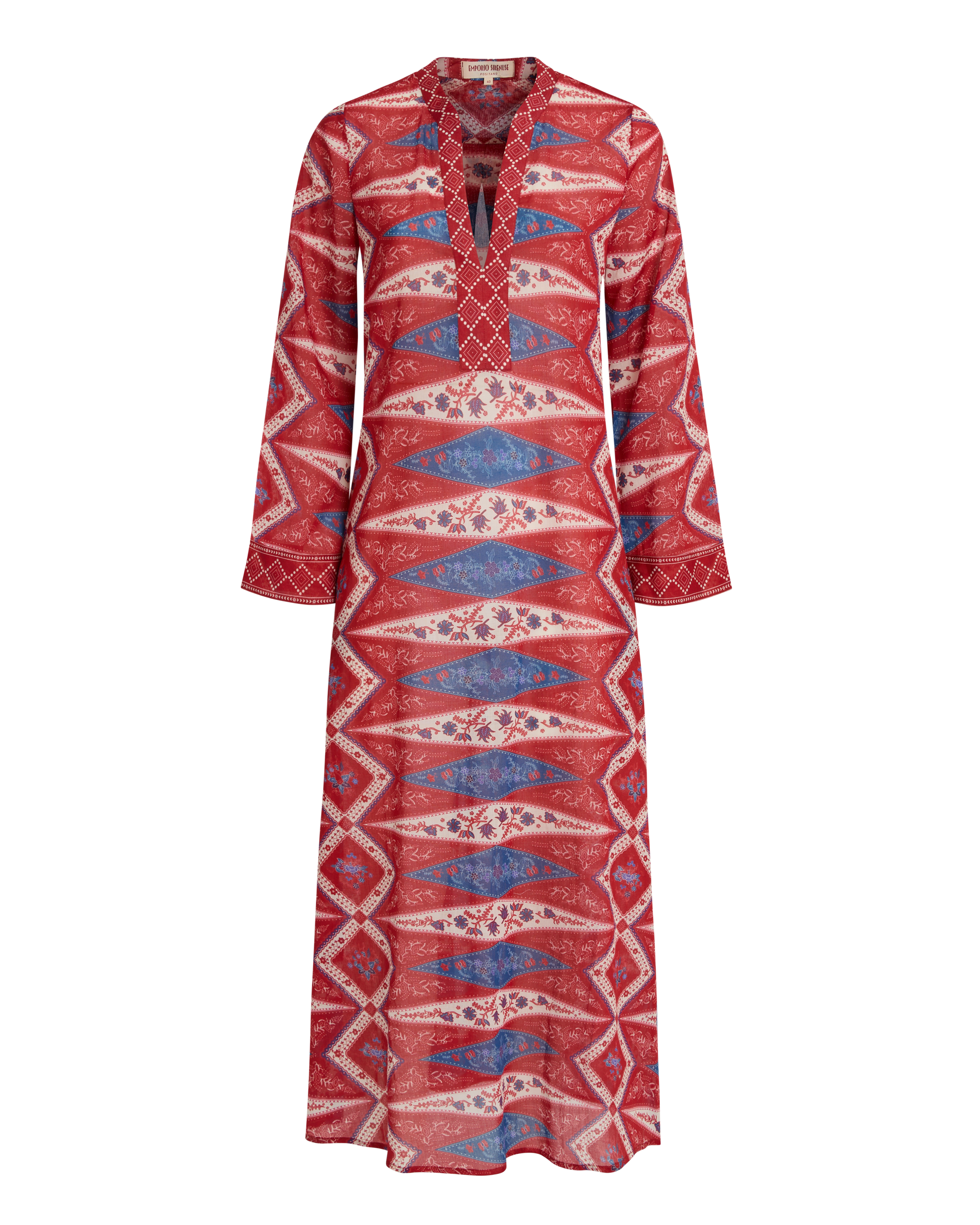Jenna Caftan in Kites Print
