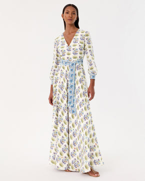 Citra Dress in Celestine Flower Print