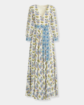 Citra Dress in Celestine Flower Print