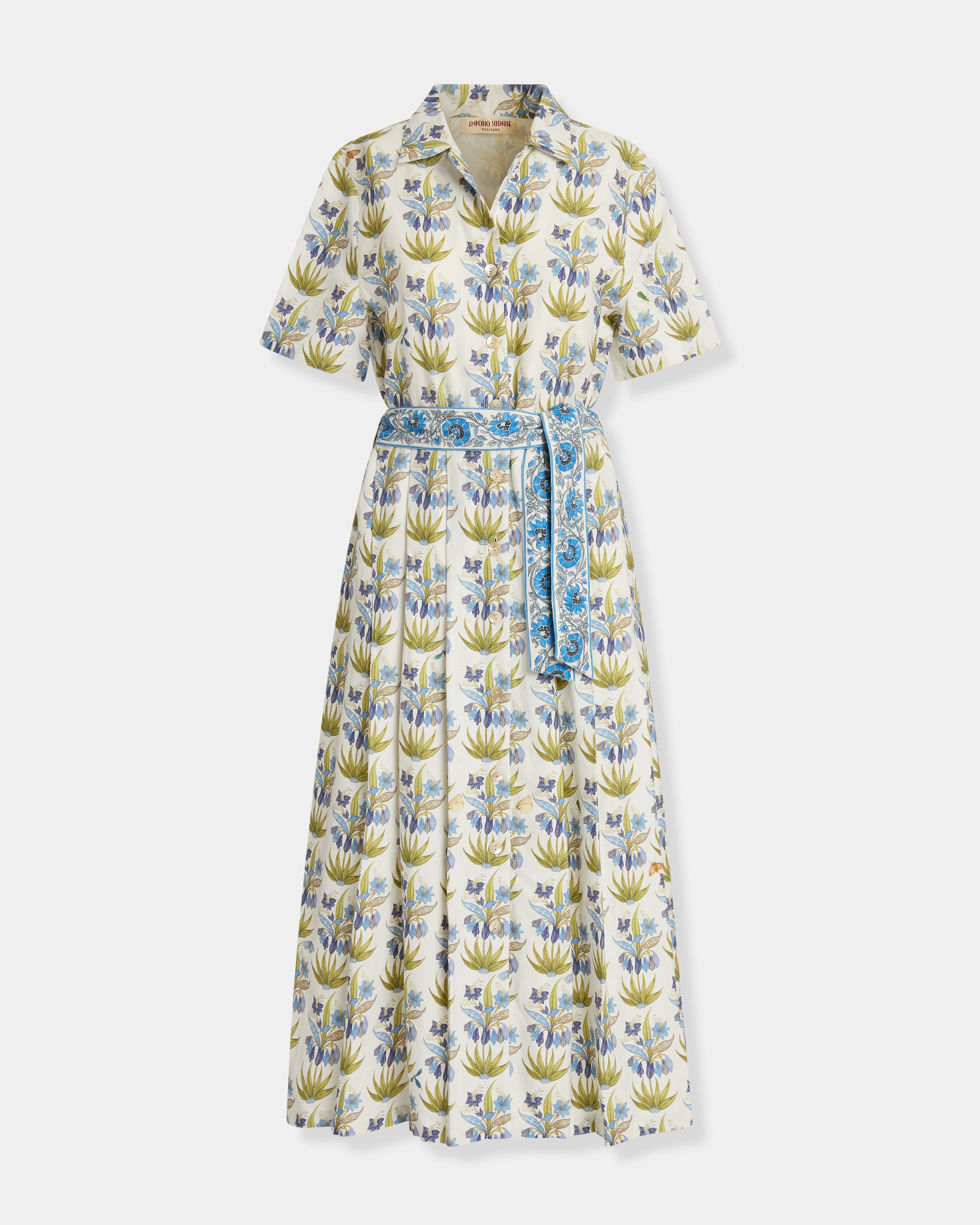 Claudia Dress in Celestine Flower Print