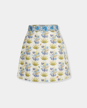 Giuliana Skirt in Celestine Flower Print