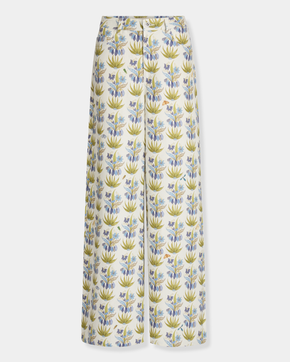 Nadia Pants  in Celestine Flower Print