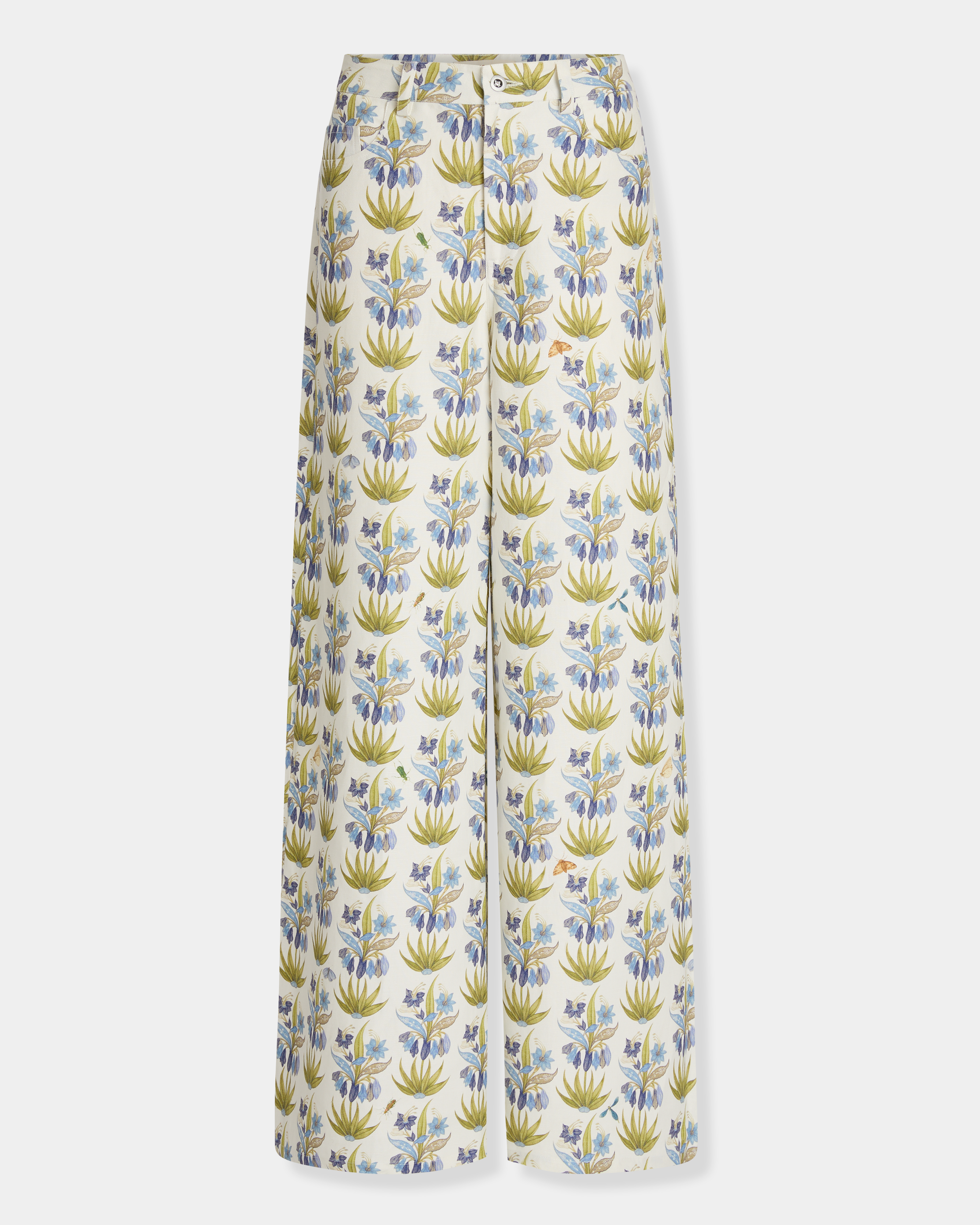 Nadia Pants  in Celestine Flower Print