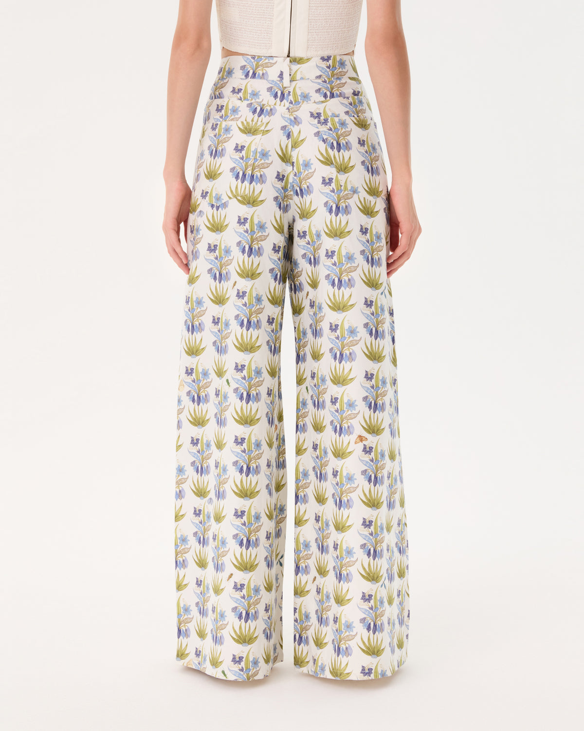 Nadia Pants  in Celestine Flower Print