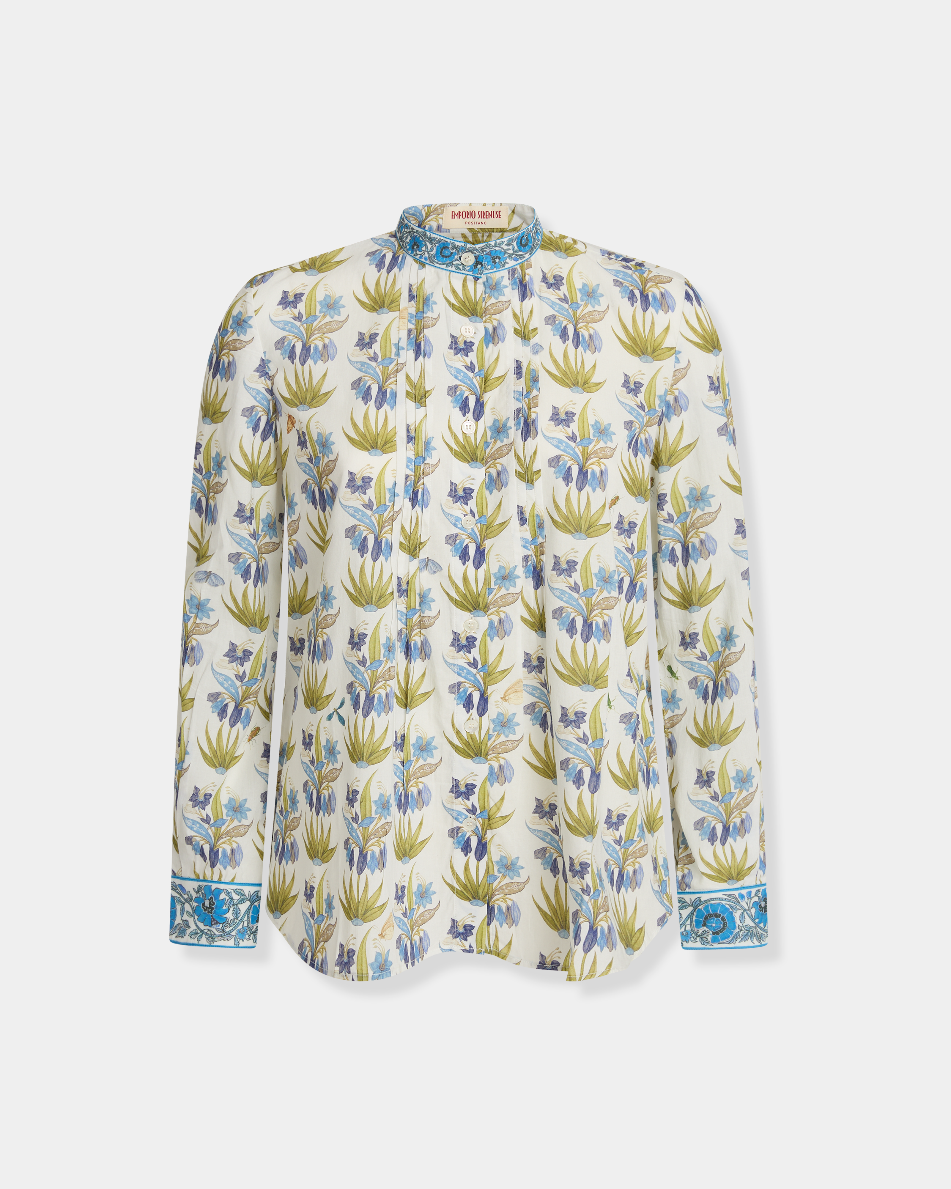 Chiara Shirt in Celestine Flower Print