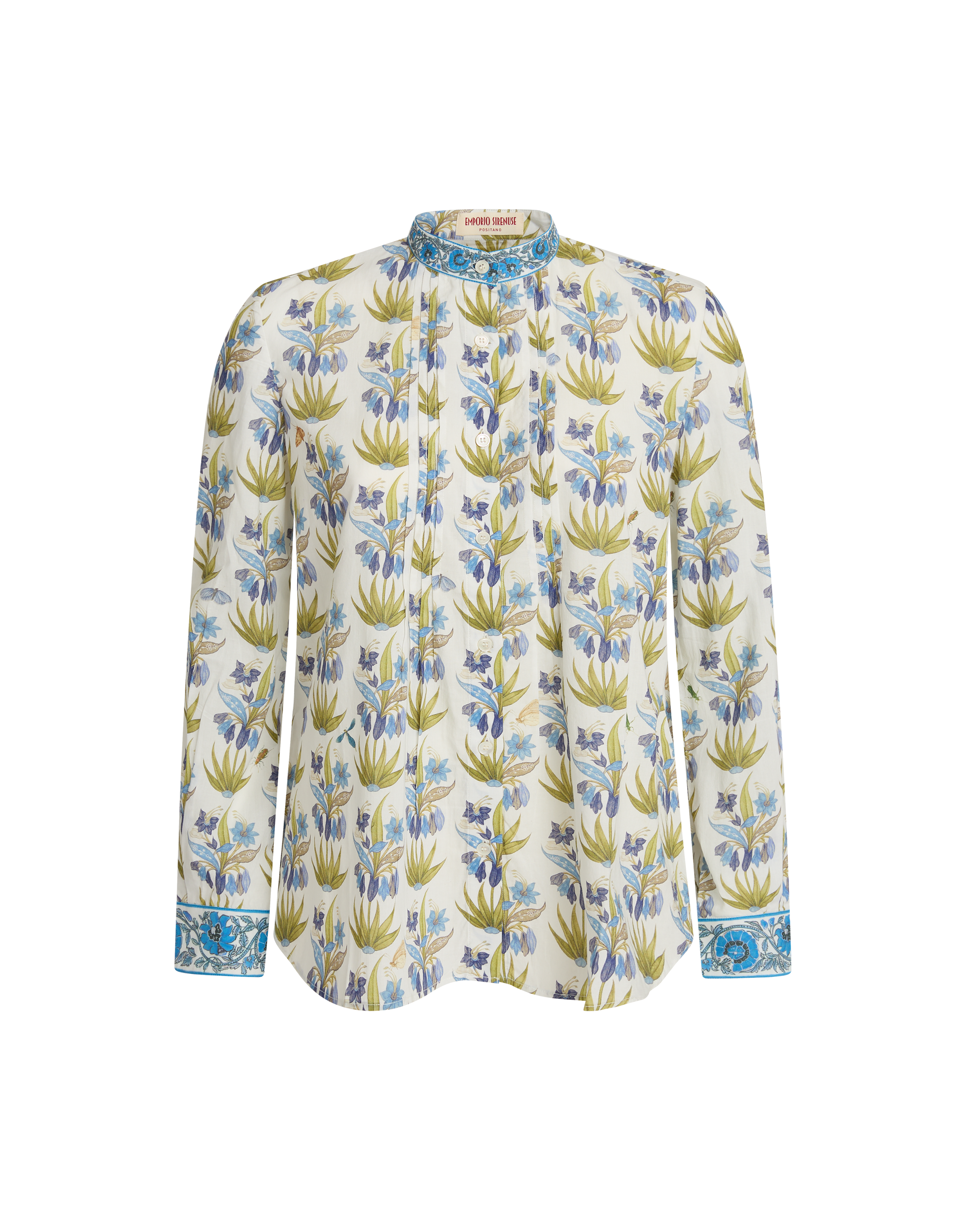 Chiara Shirt in Celestine Flower Print