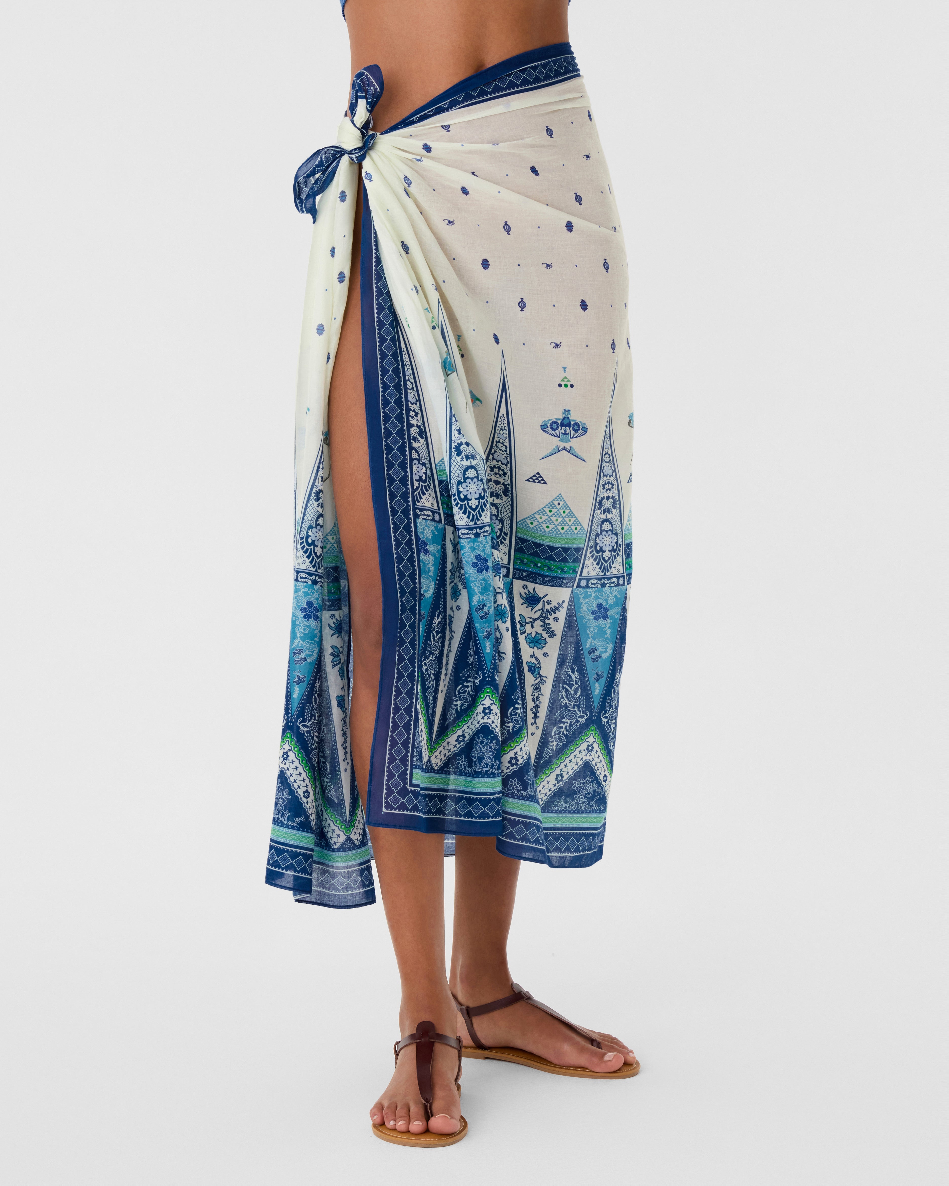 Pareo in Kites Print