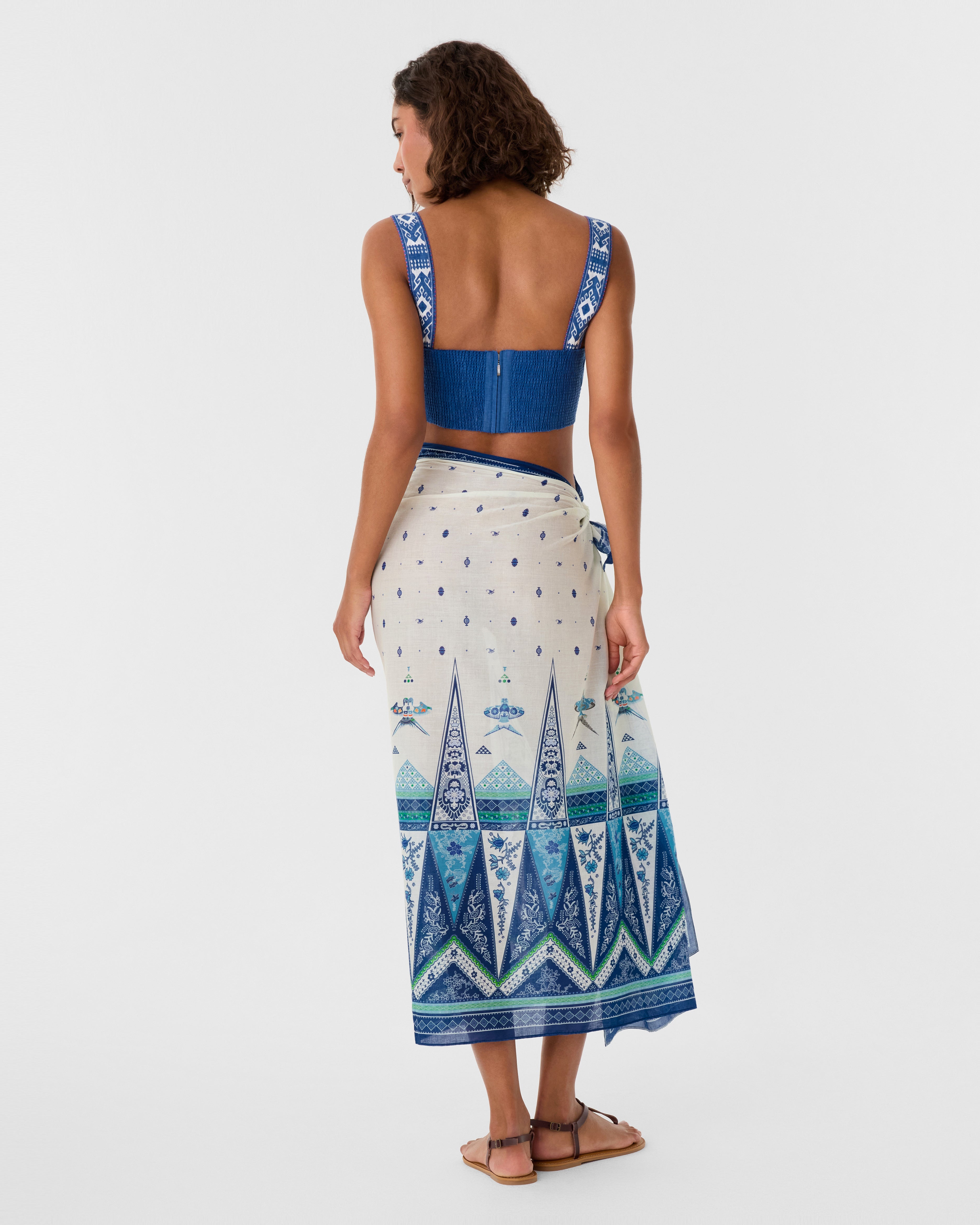 Pareo in Kites Print