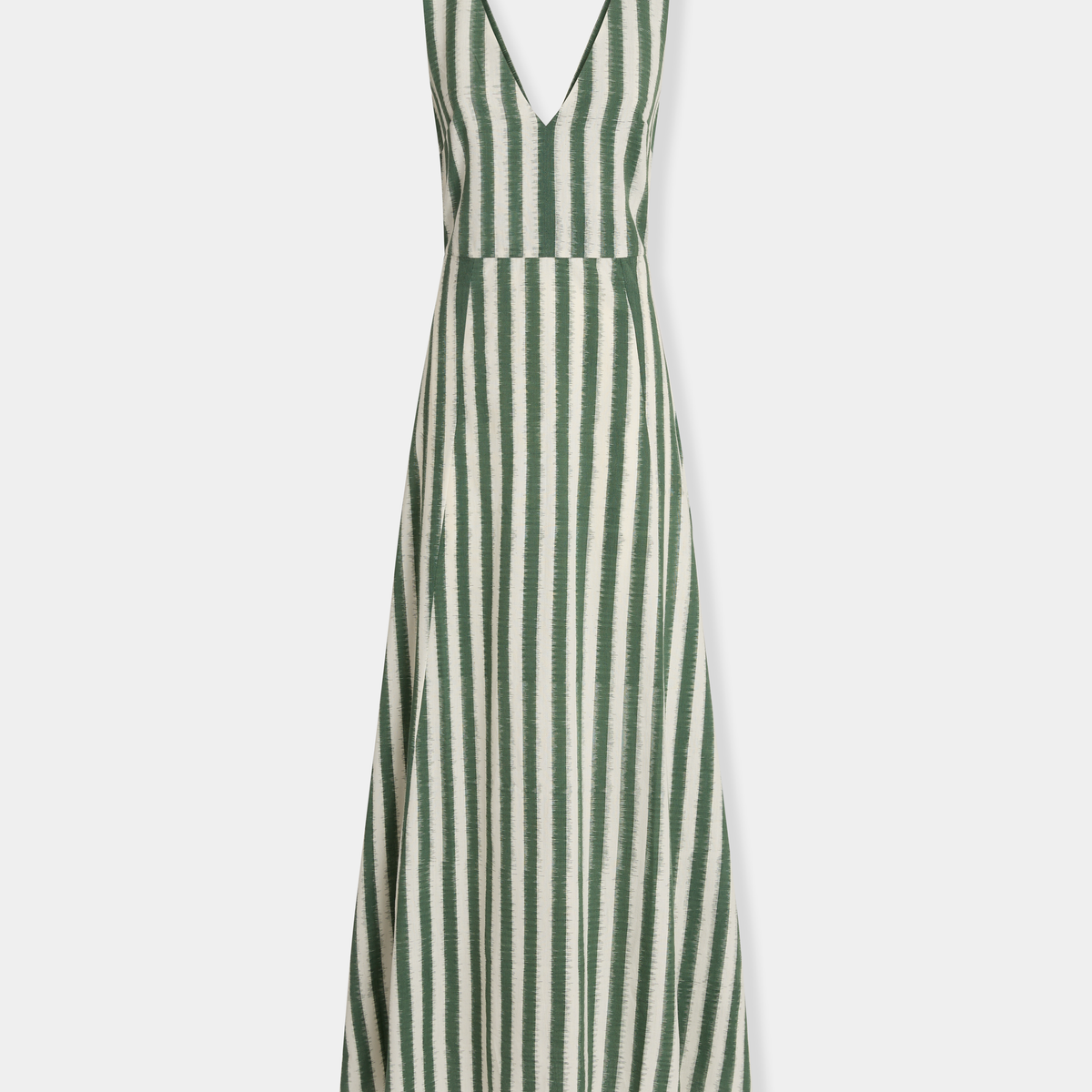 Nellie Dress in Ikat Stripes