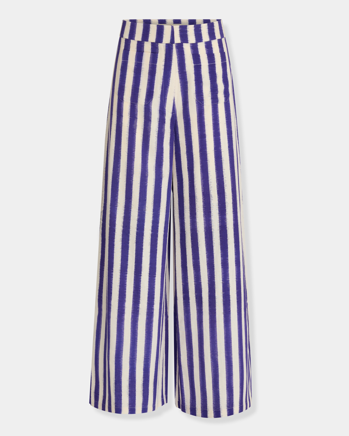 Adele Trousers in Ikat Stripes