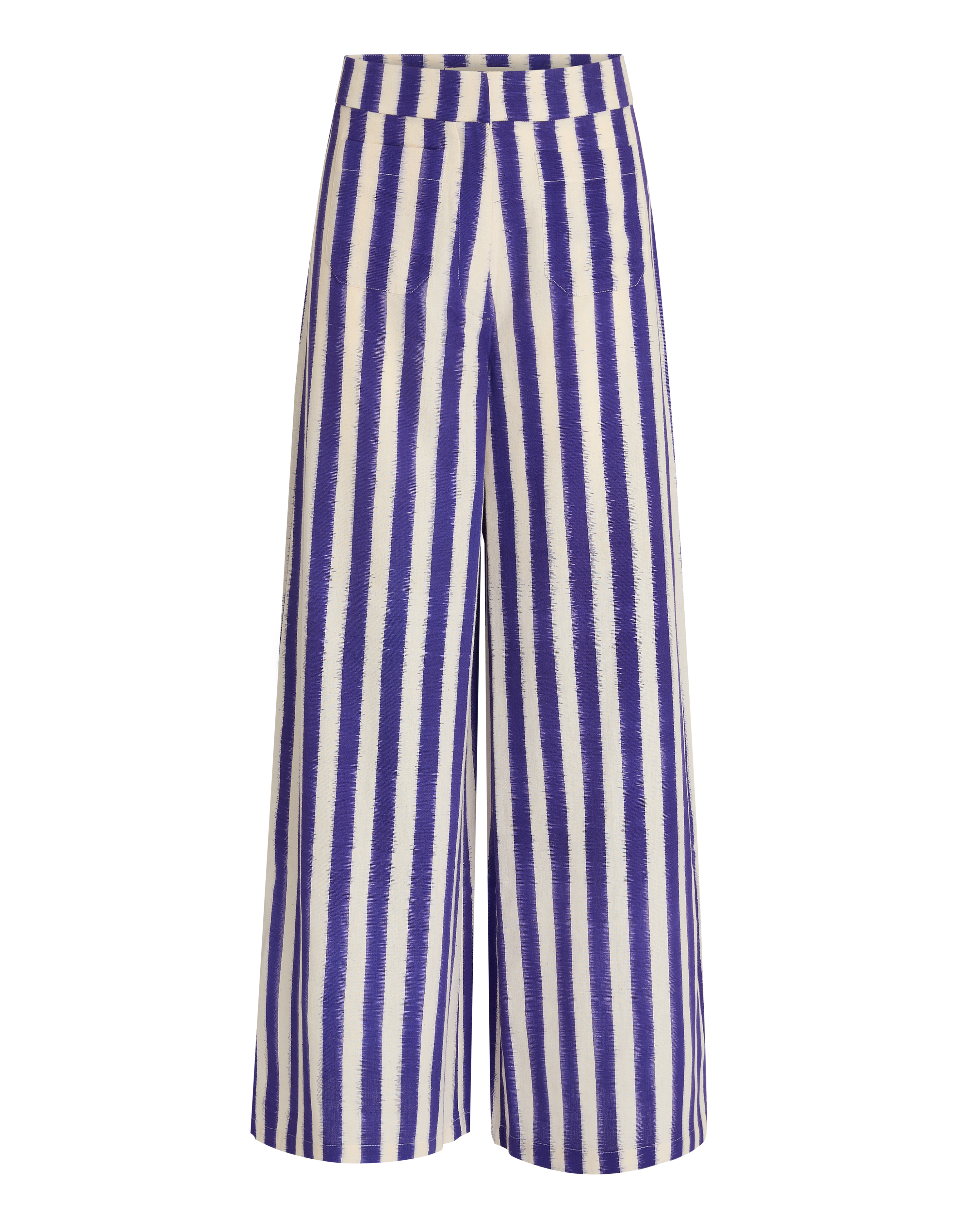 Adele Trousers in Ikat Stripes