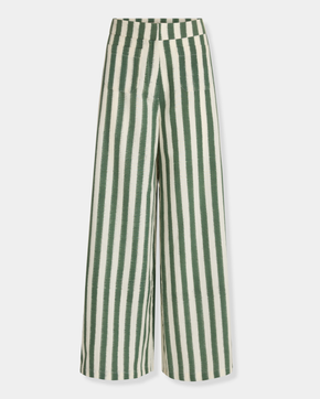 Adele Trousers in Ikat Stripes