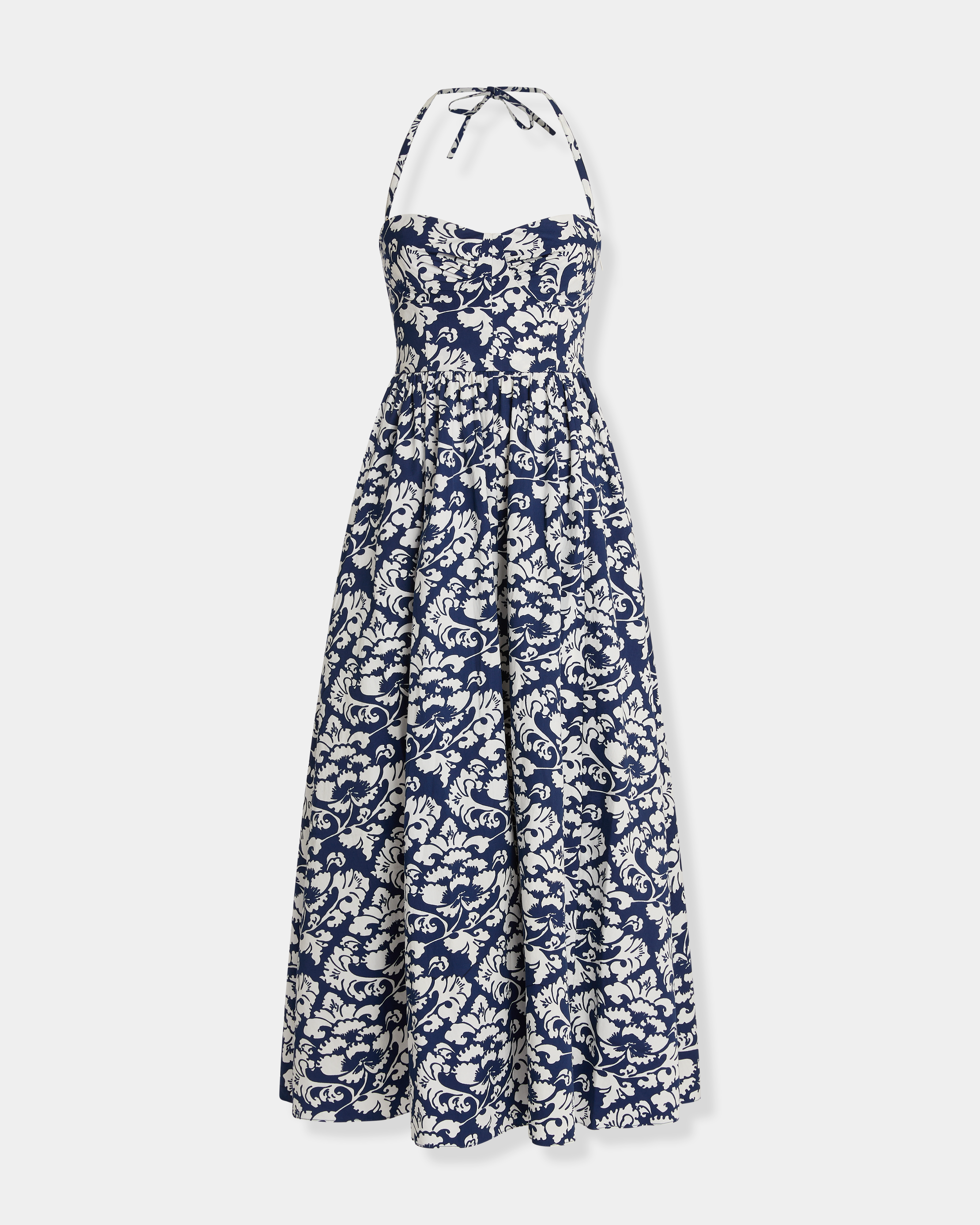 Johanna Dress in Lotus Flower Print