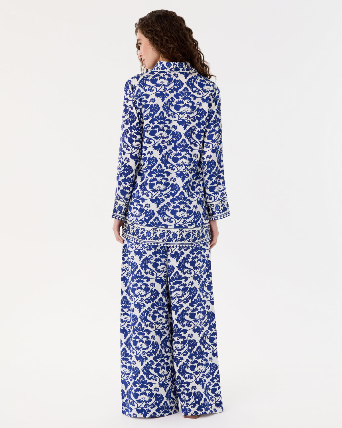 Jia Tunic in Lotus Flower Print