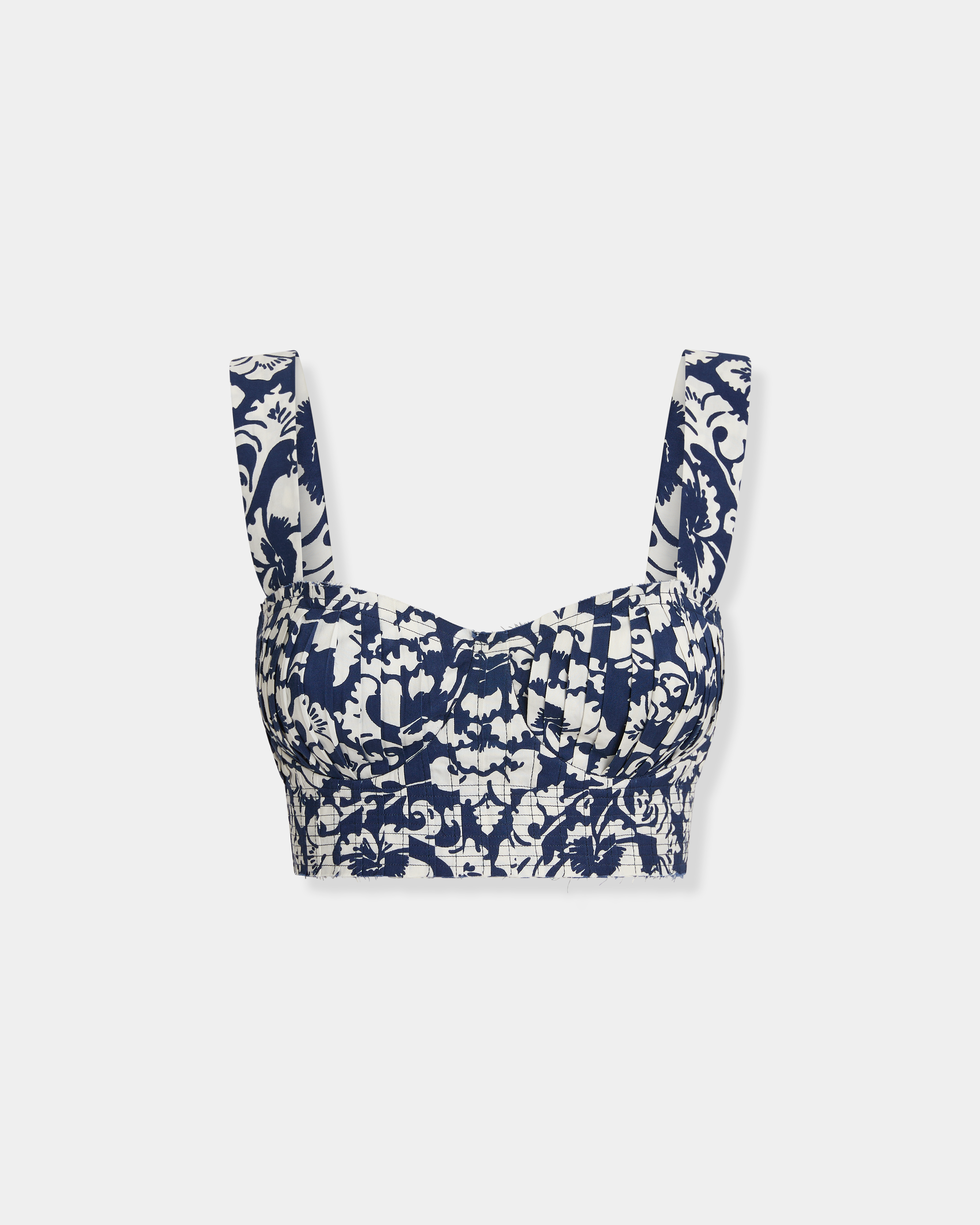Dalia Top in Lotus Flower Print