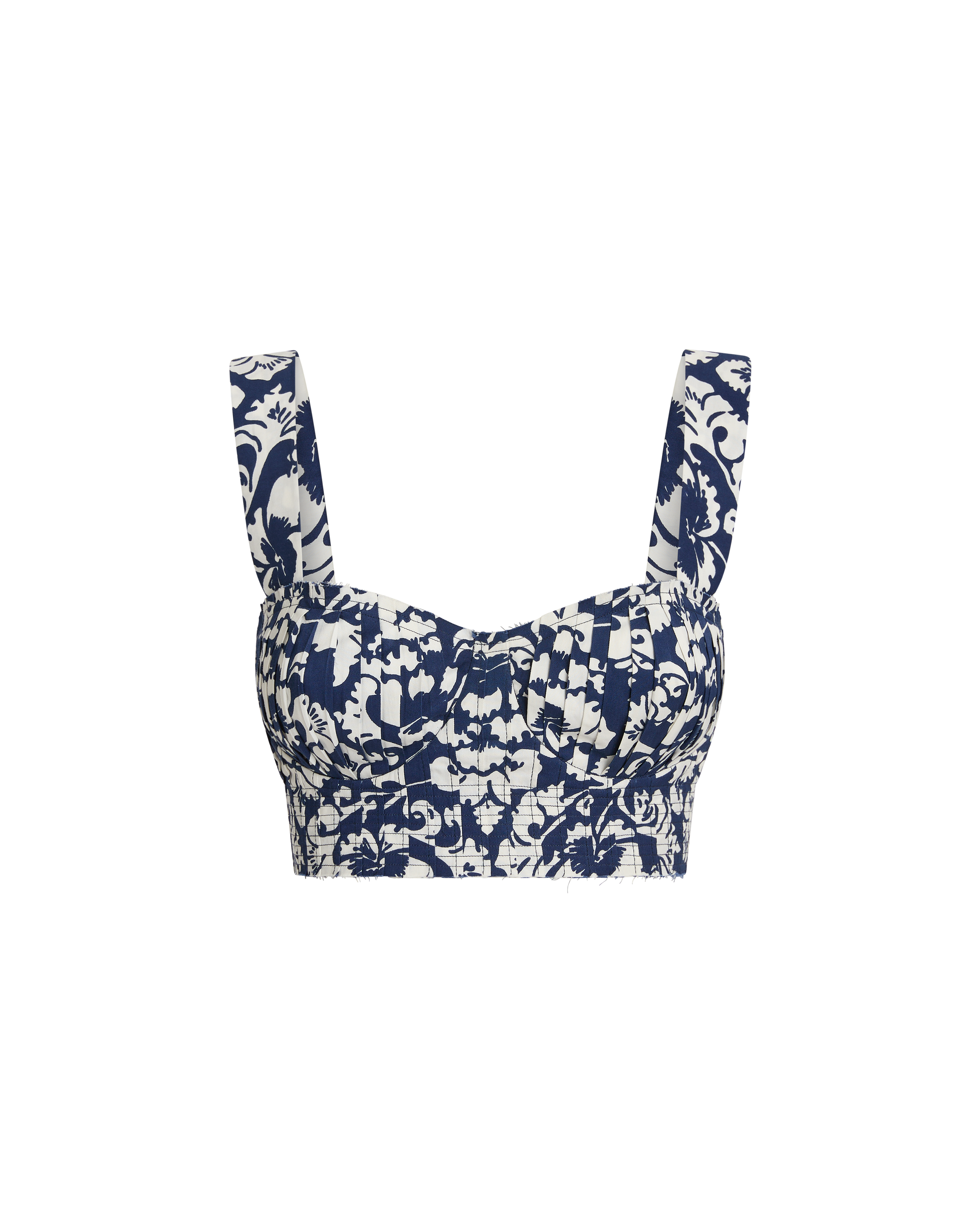 Dalia Top in Lotus Flower Print