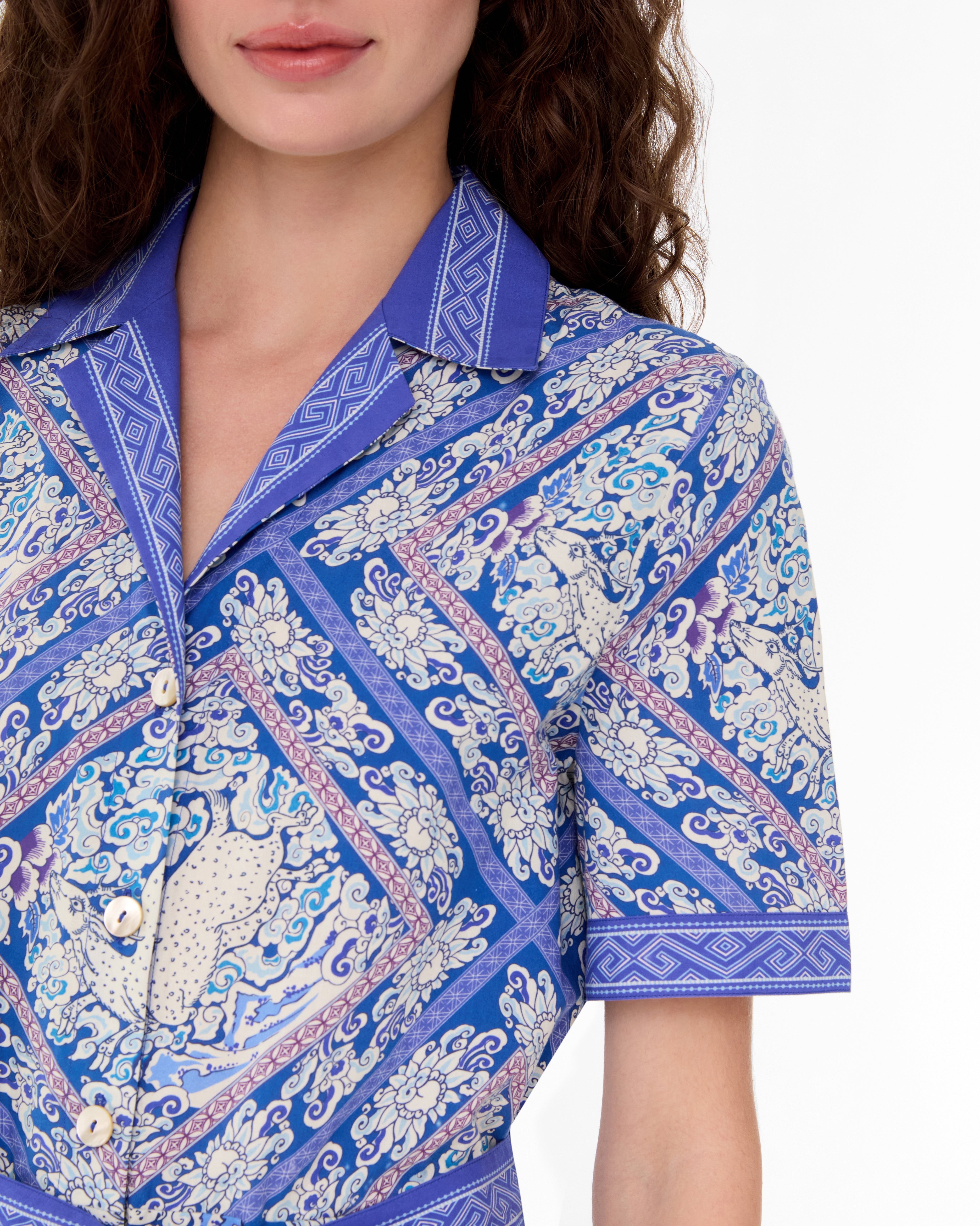 Claudia Dress in Meadow Print