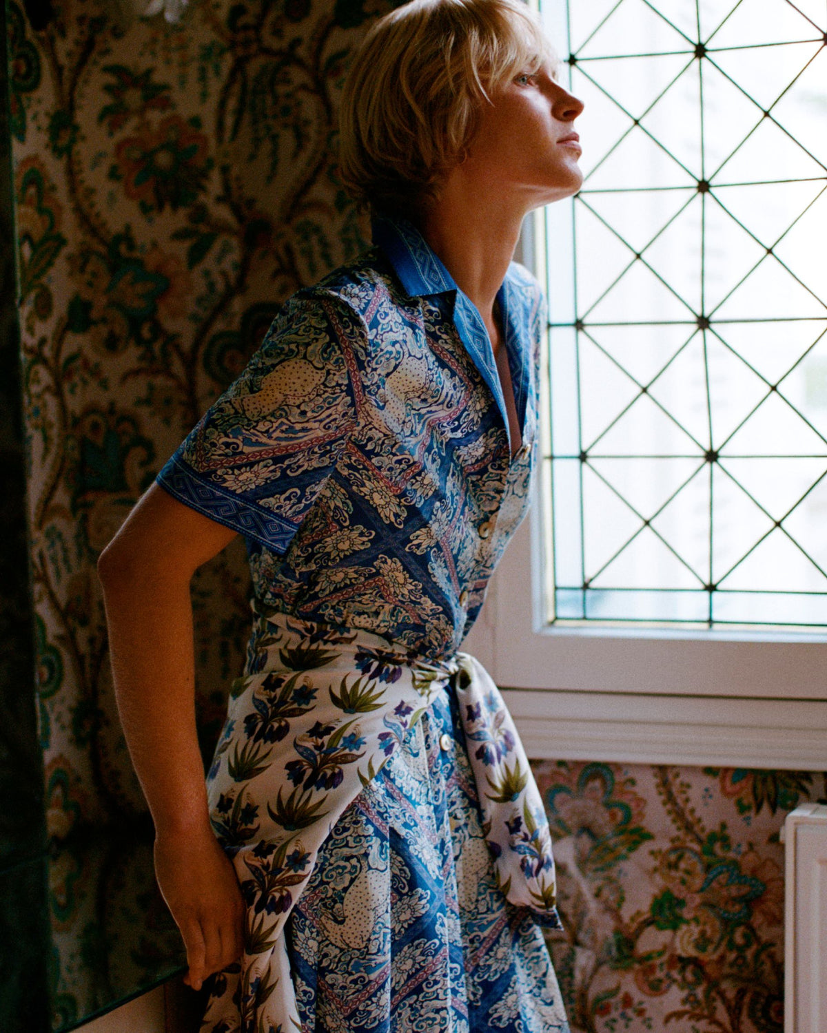 Claudia Dress in Meadow Print