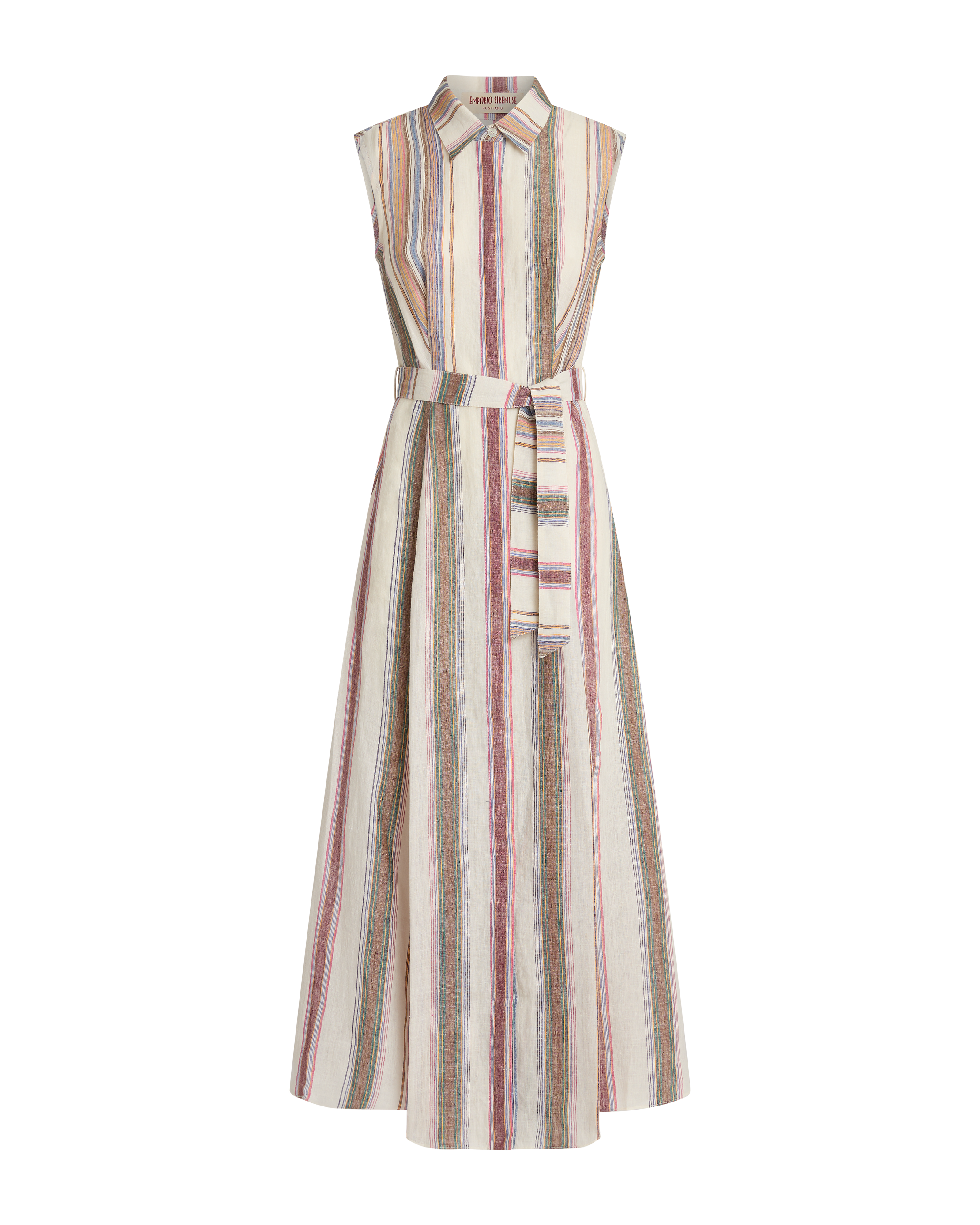 Miralda Dress in Ping Pong Stripes