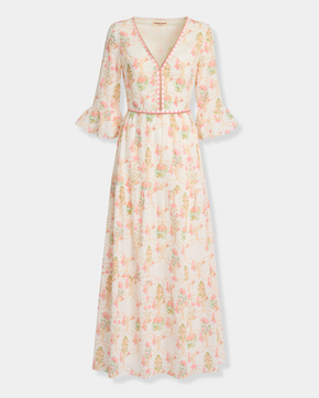 Bella Dress in Rose Garden Print