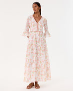 Bella Dress in Rose Garden Print