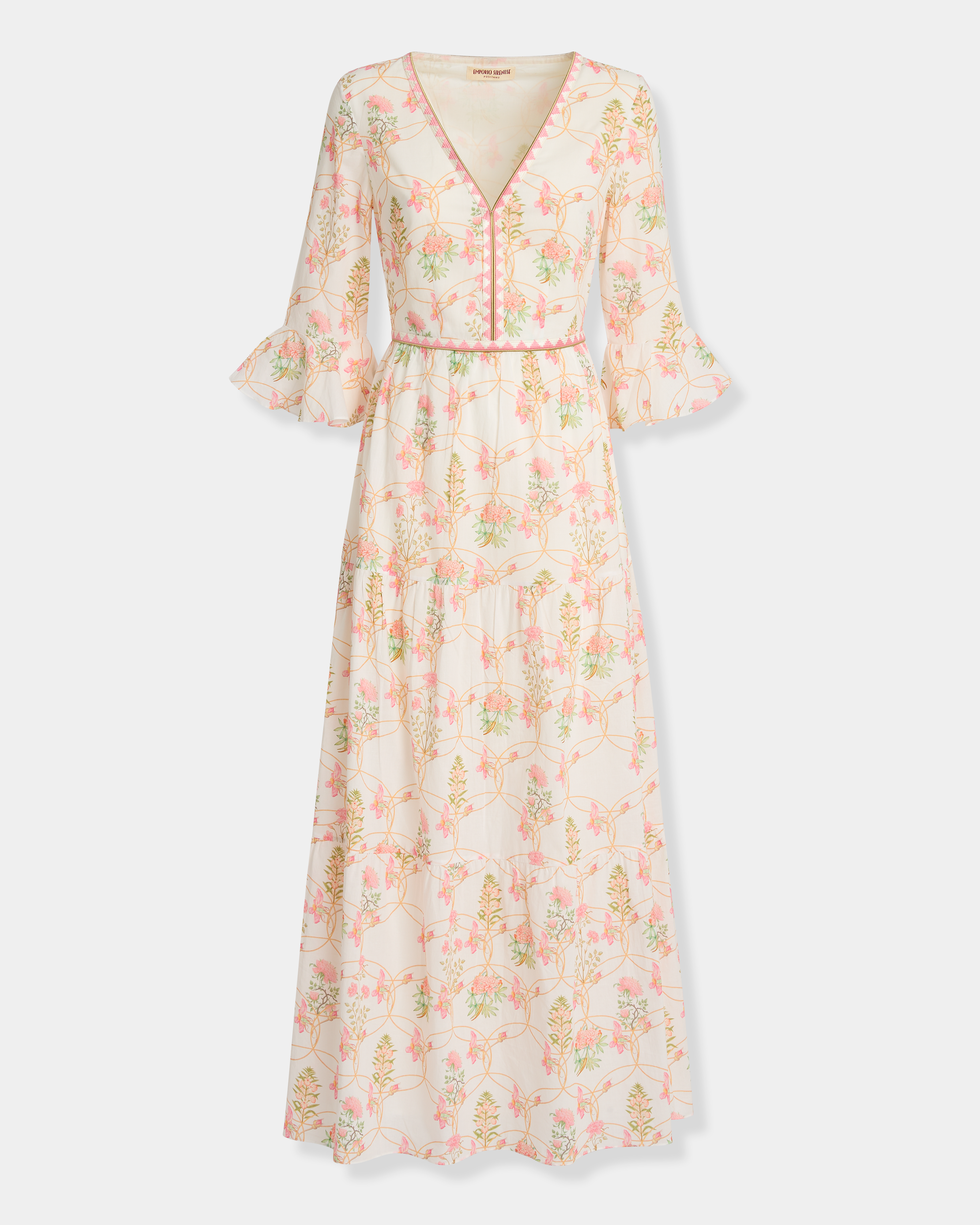 Bella Dress in Rose Garden Print