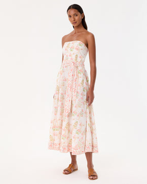 Yulia Dress in Rose Garden Print