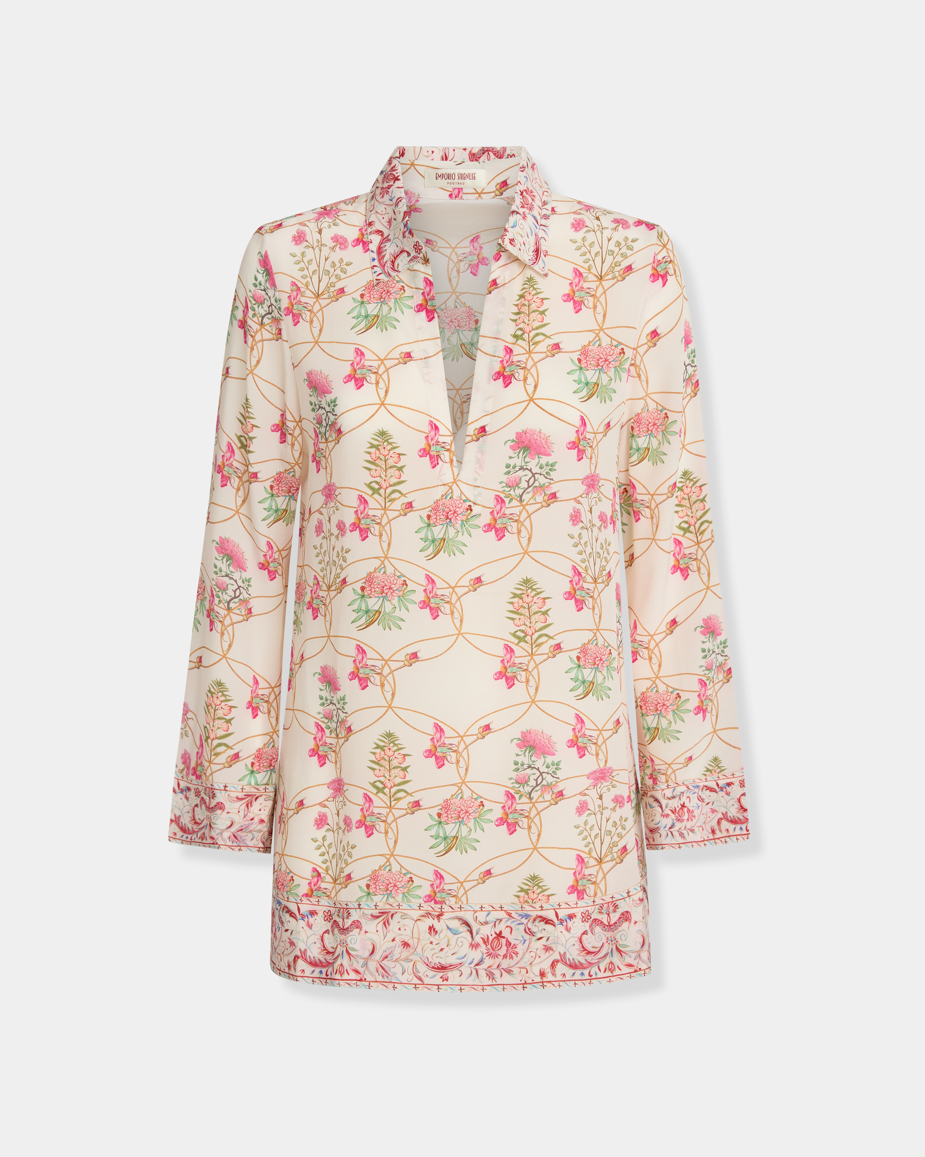 Jia Tunic in Rose Garden Print