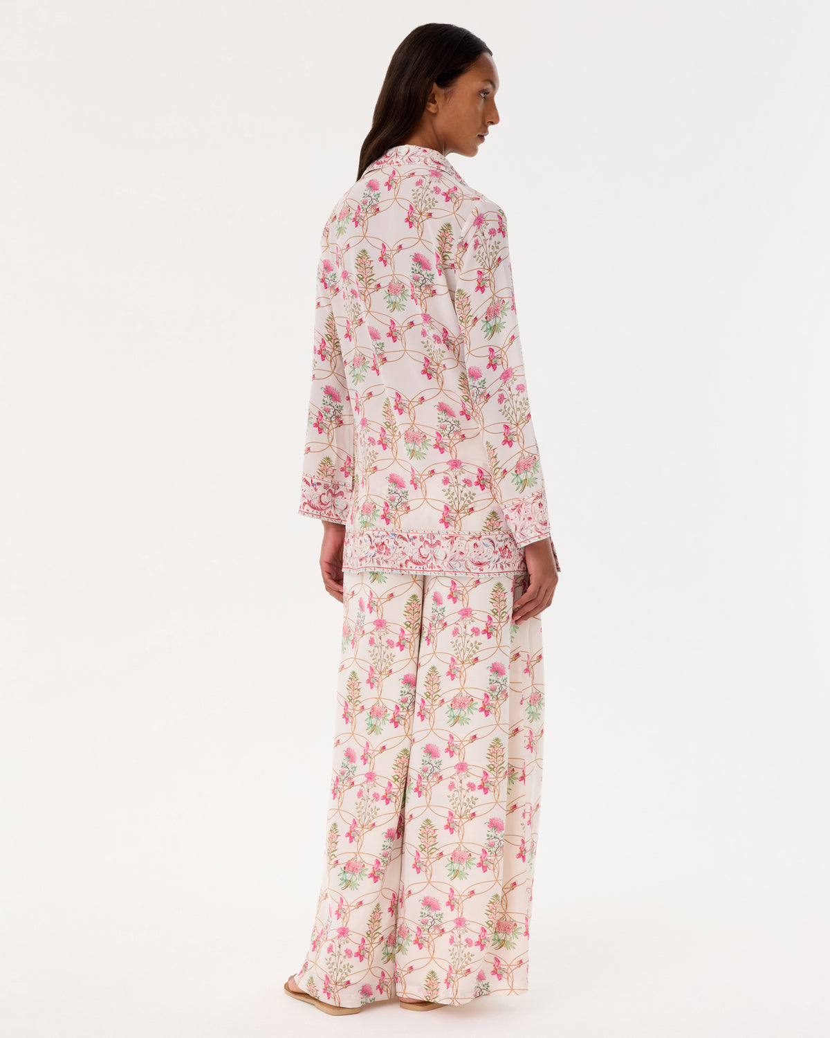 Jia Tunic in Rose Garden Print