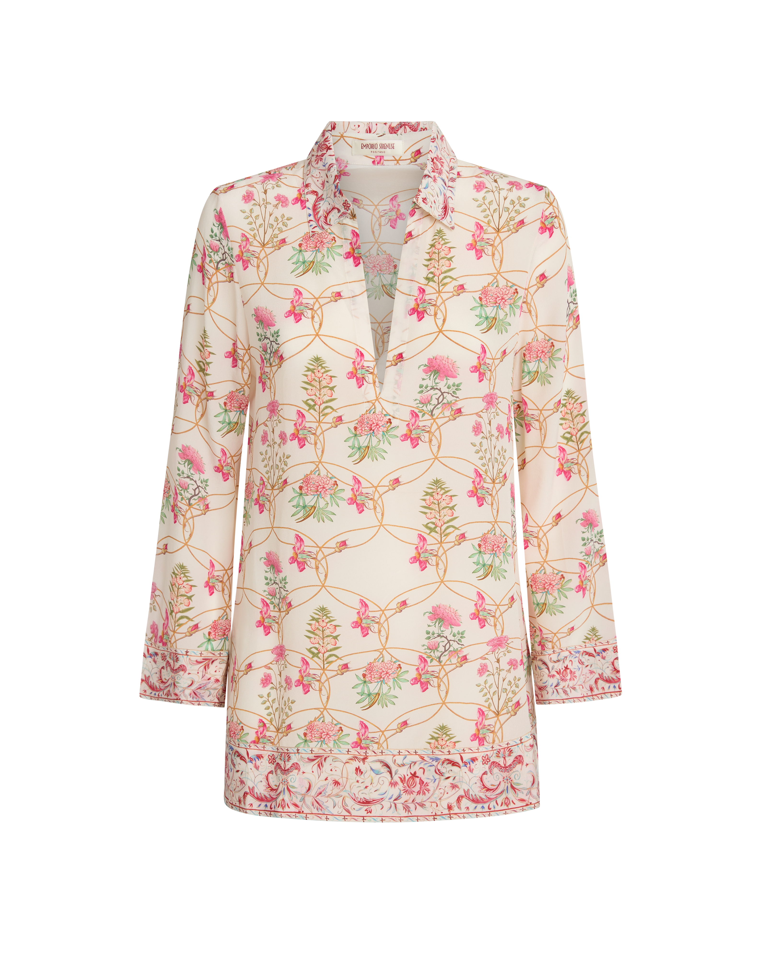 Jia Tunic in Rose Garden Print