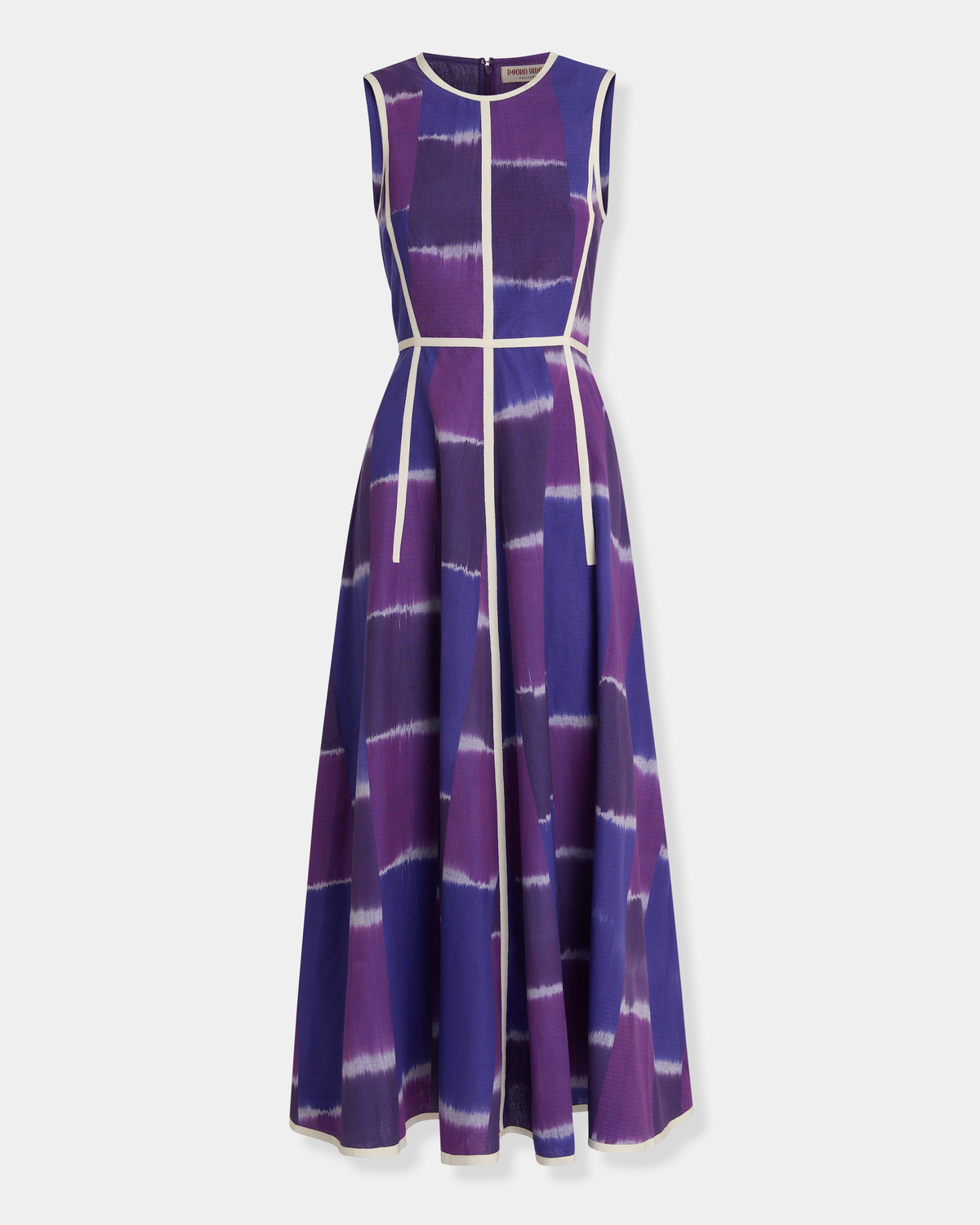 Clodette Dress in Warp Ikat