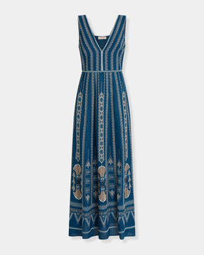 Nellie Dress with Ballerina Embroidery