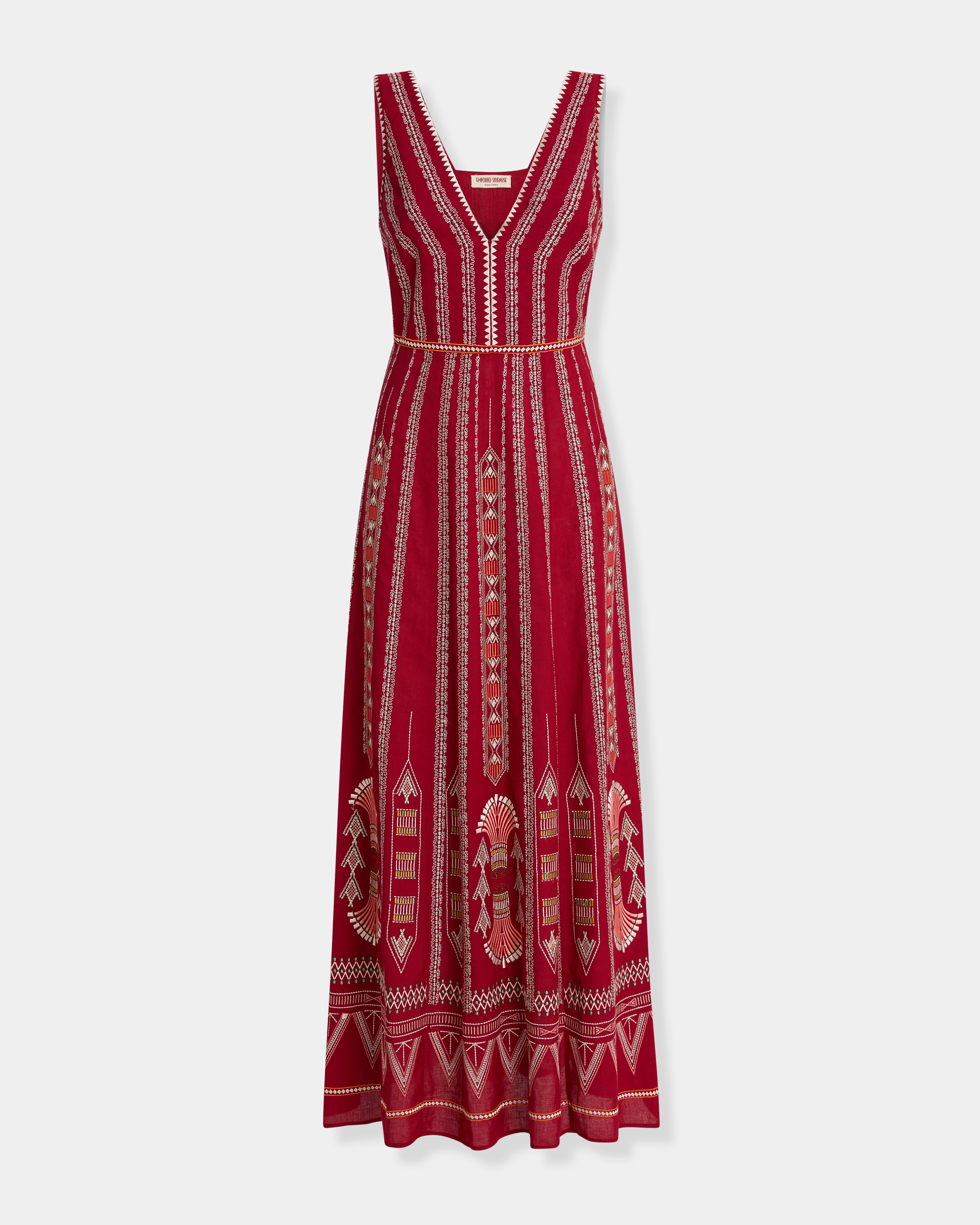 Nellie Dress with Ballerina Embroidery