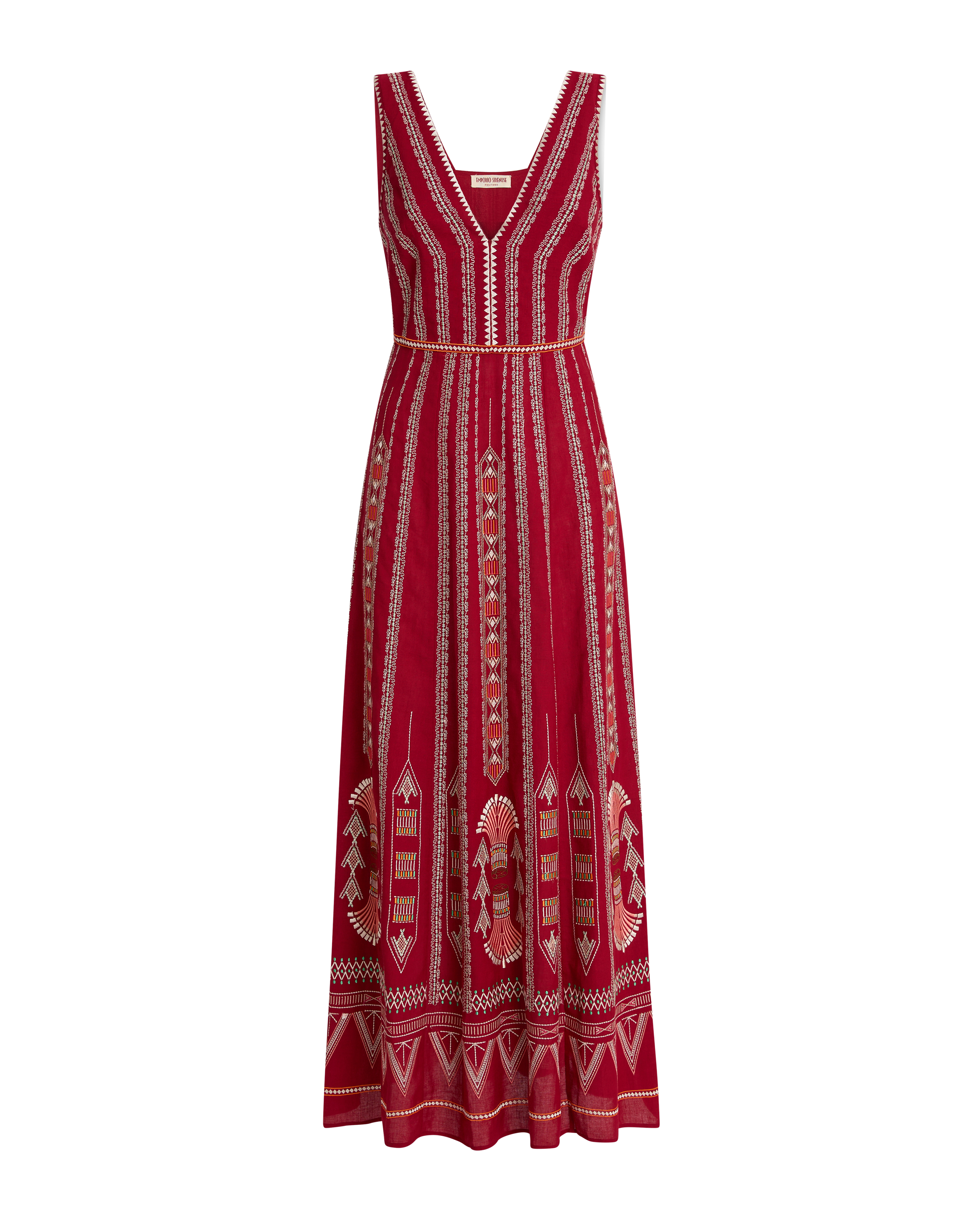 Nellie Dress with Ballerina Embroidery