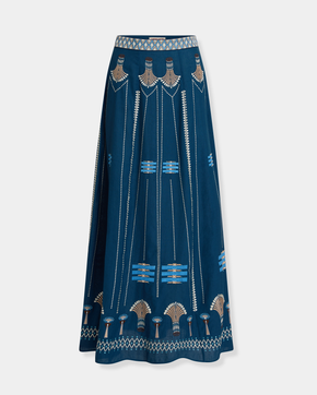 Camille Skirt with Ballerina Embroidery