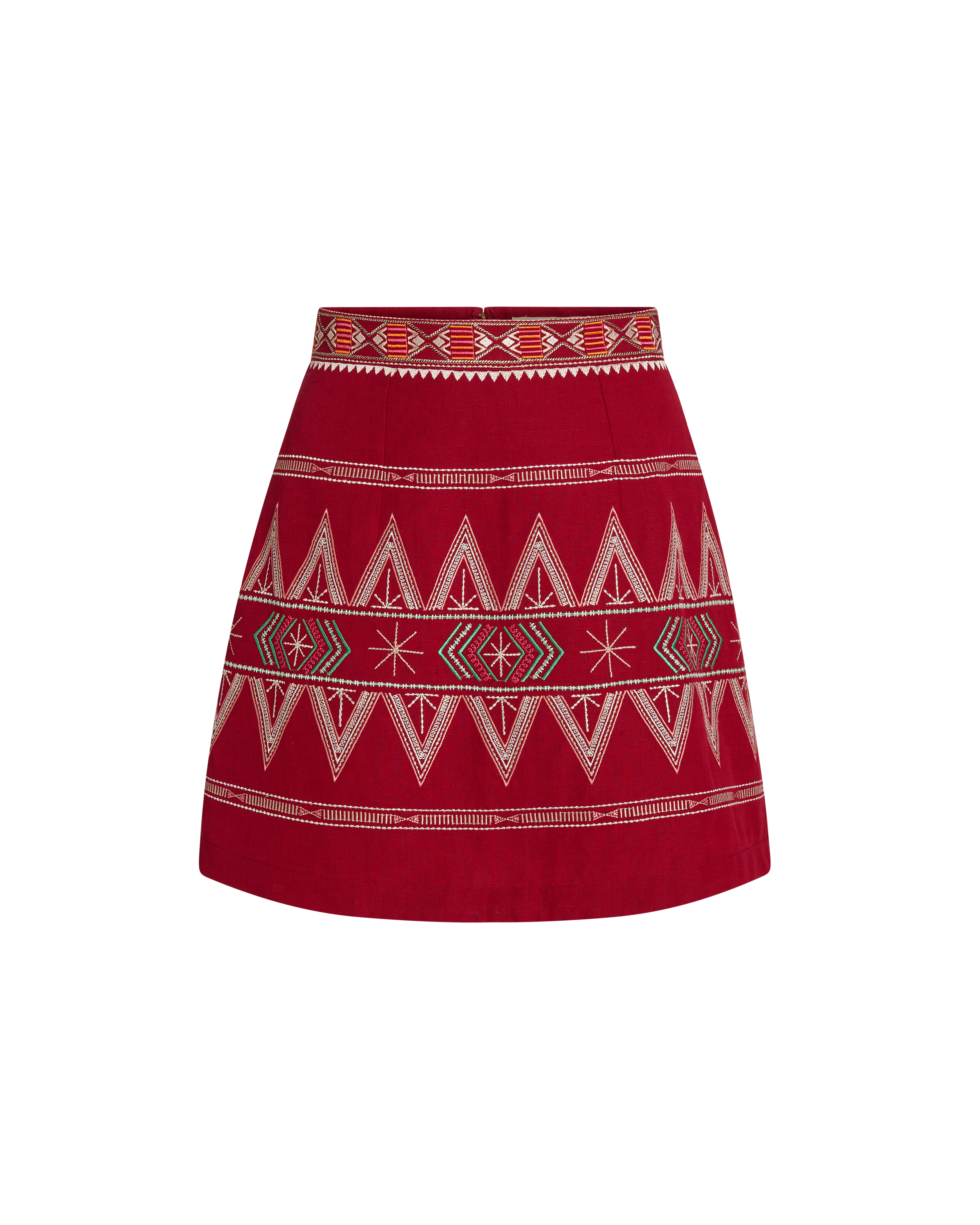 Giuliana Skirt with Ballerina Embroidery