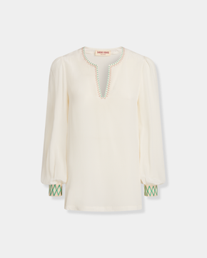 Vera Shirt with Ballerina Embroidery