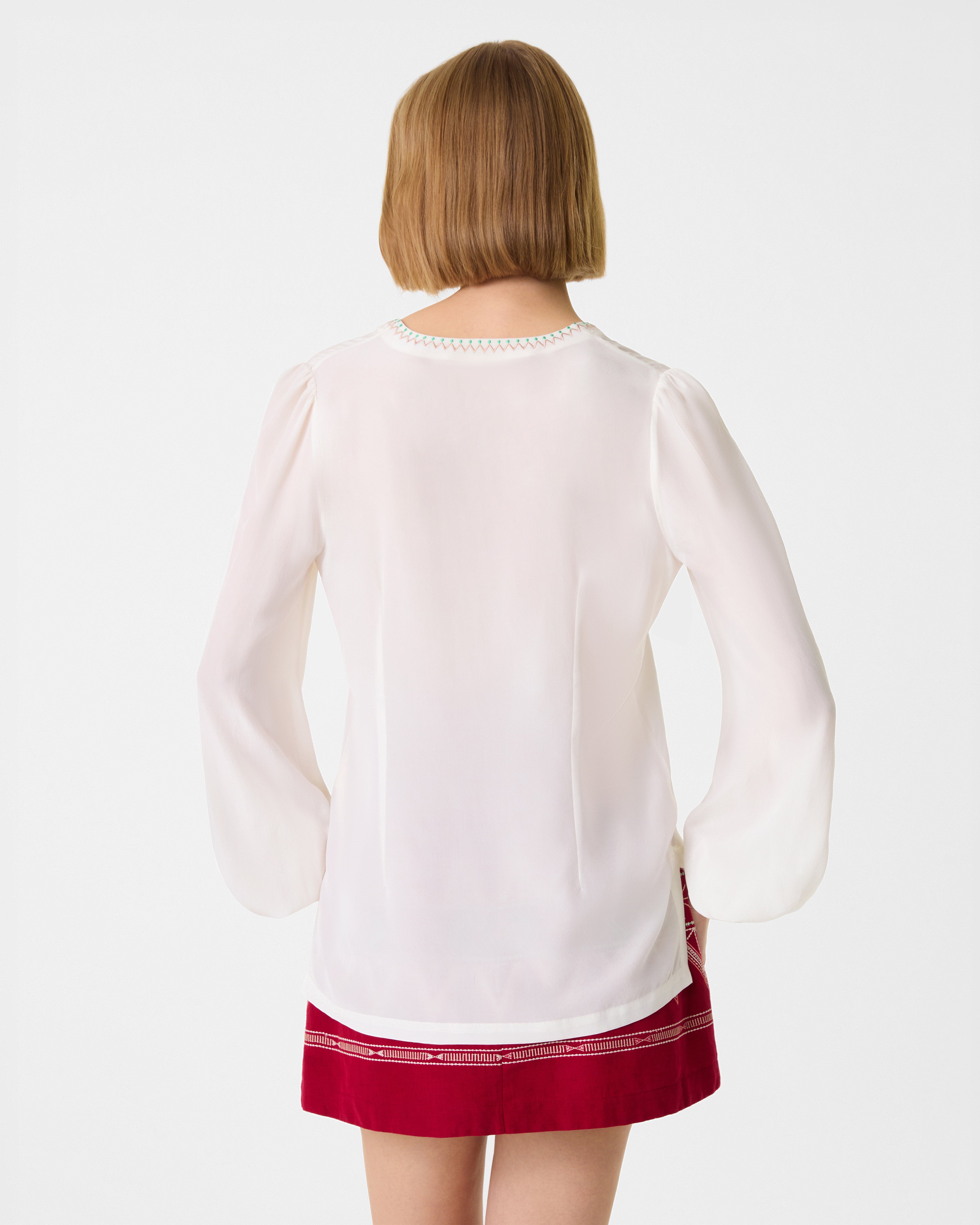 Vera Shirt with Ballerina Embroidery
