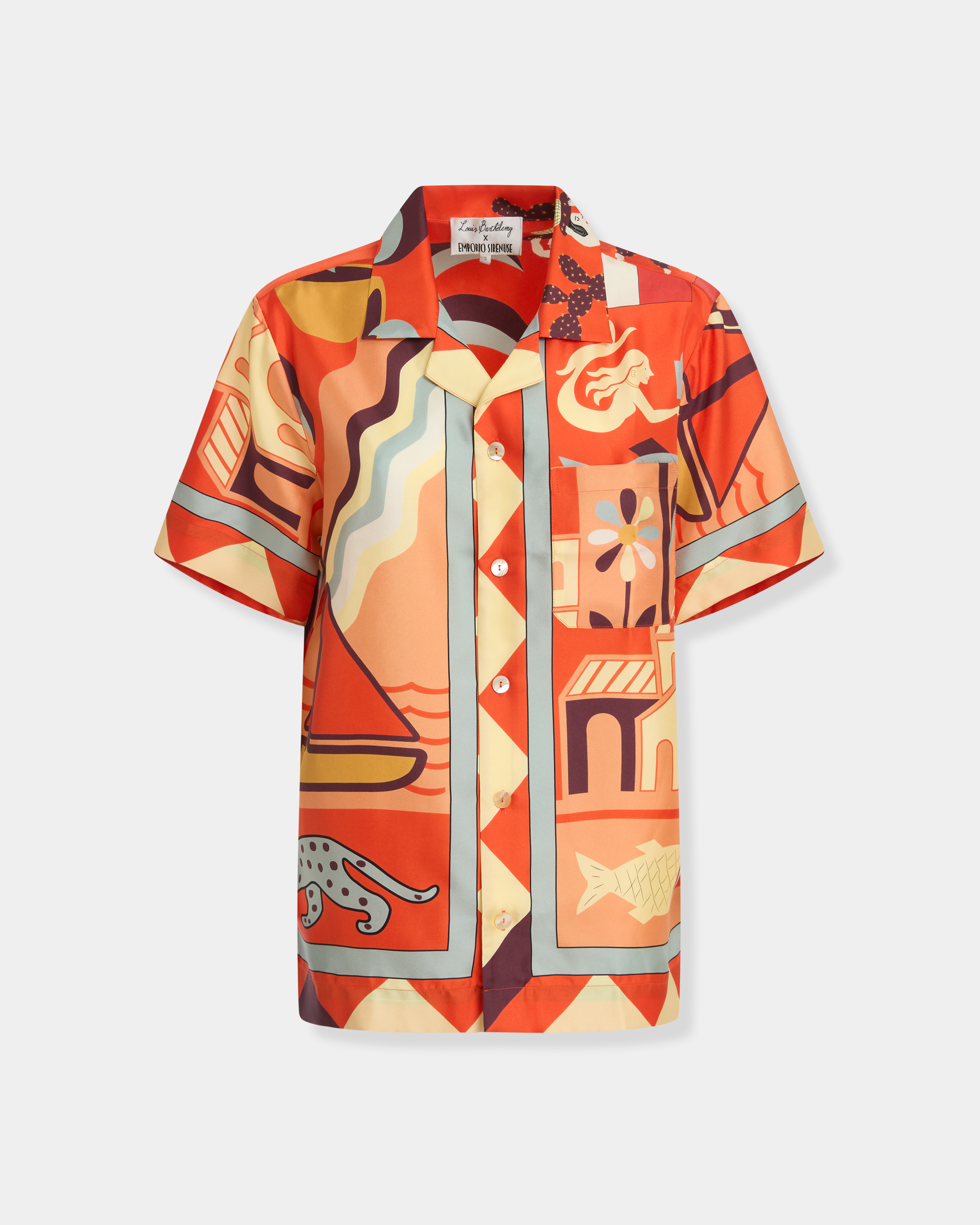 Hawaiian Shirt in Louis Barthélemy Print