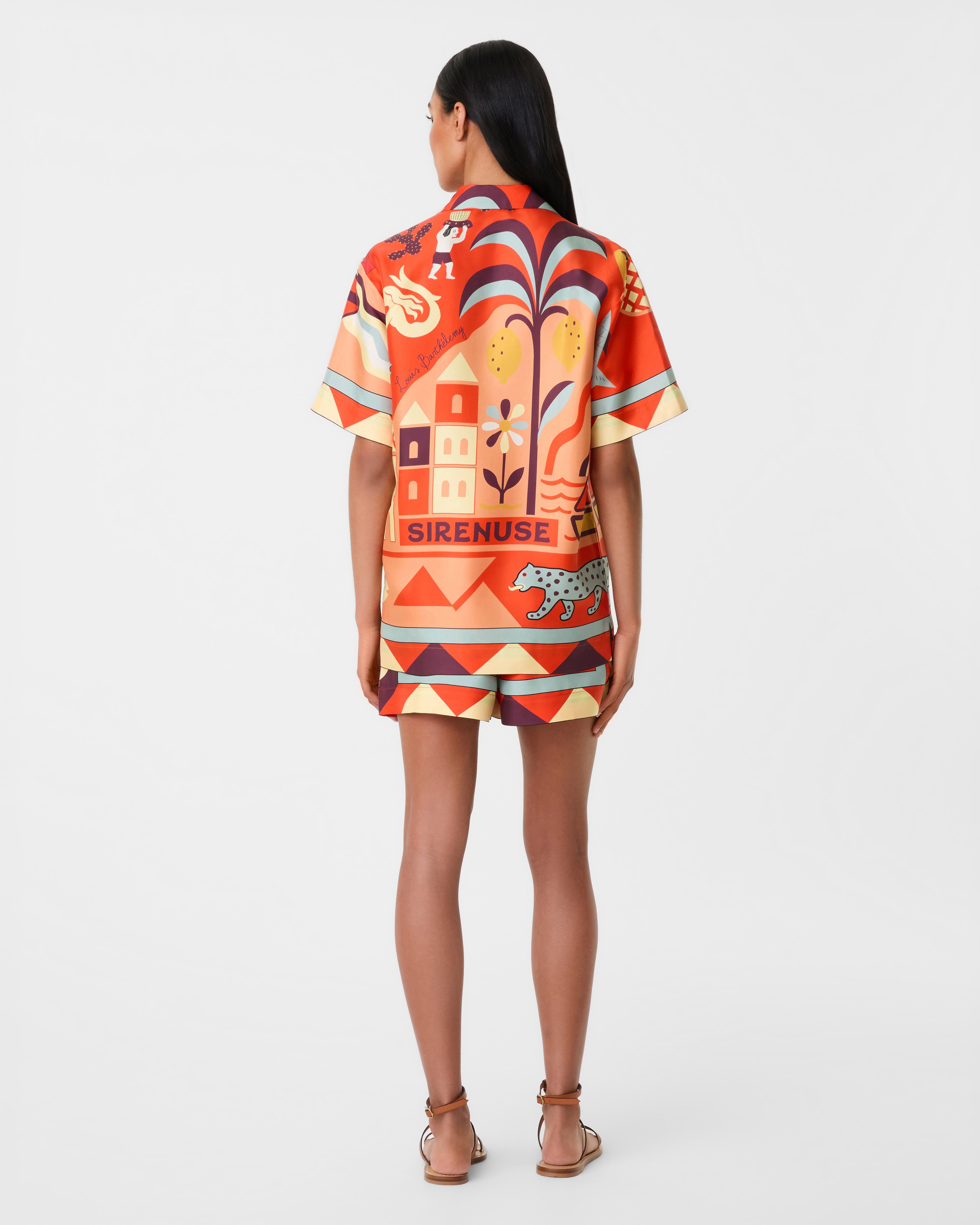 Hawaiian Shirt in Louis Barthélemy Print