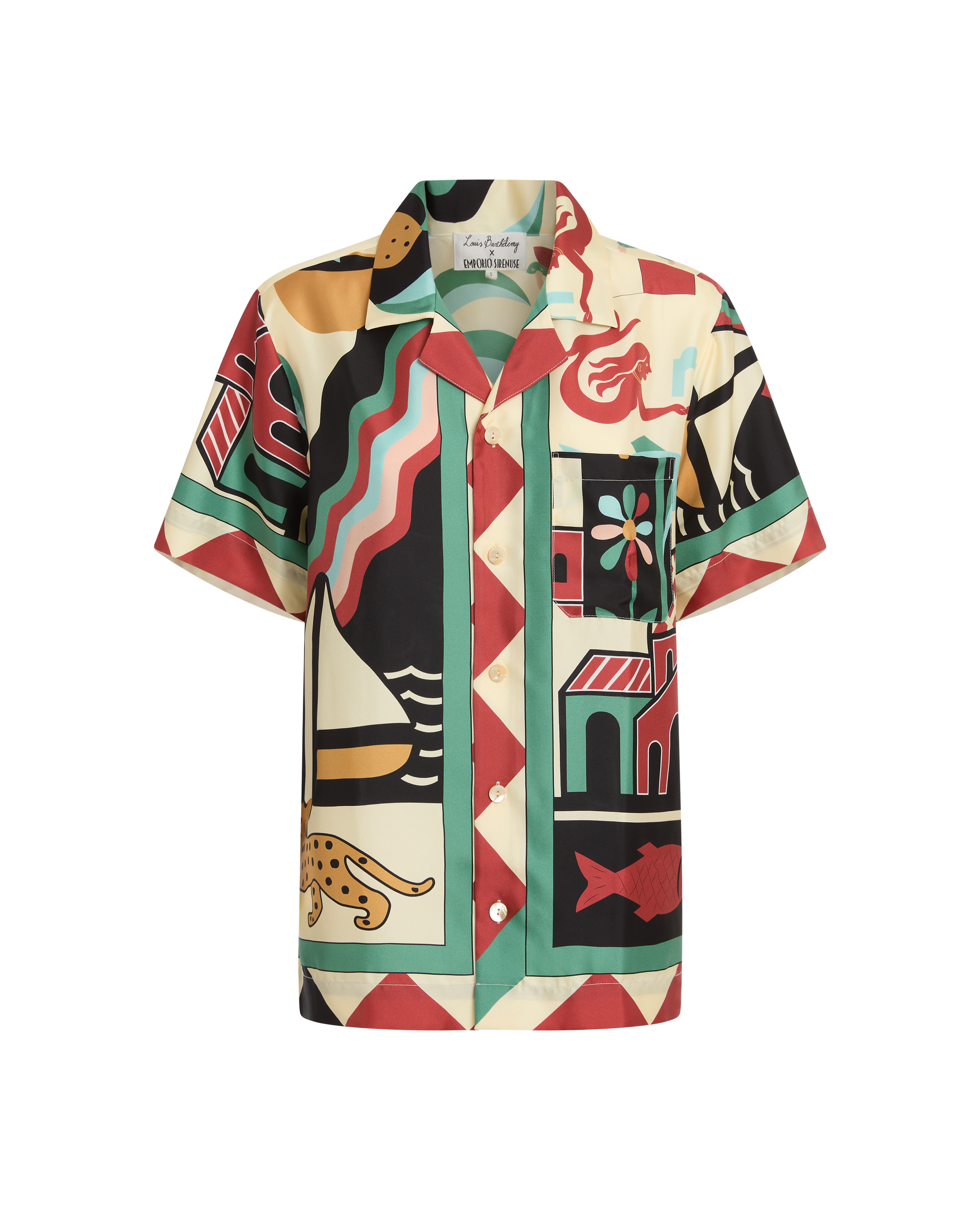 Hawaiian Shirt in Louis Barthélemy Print