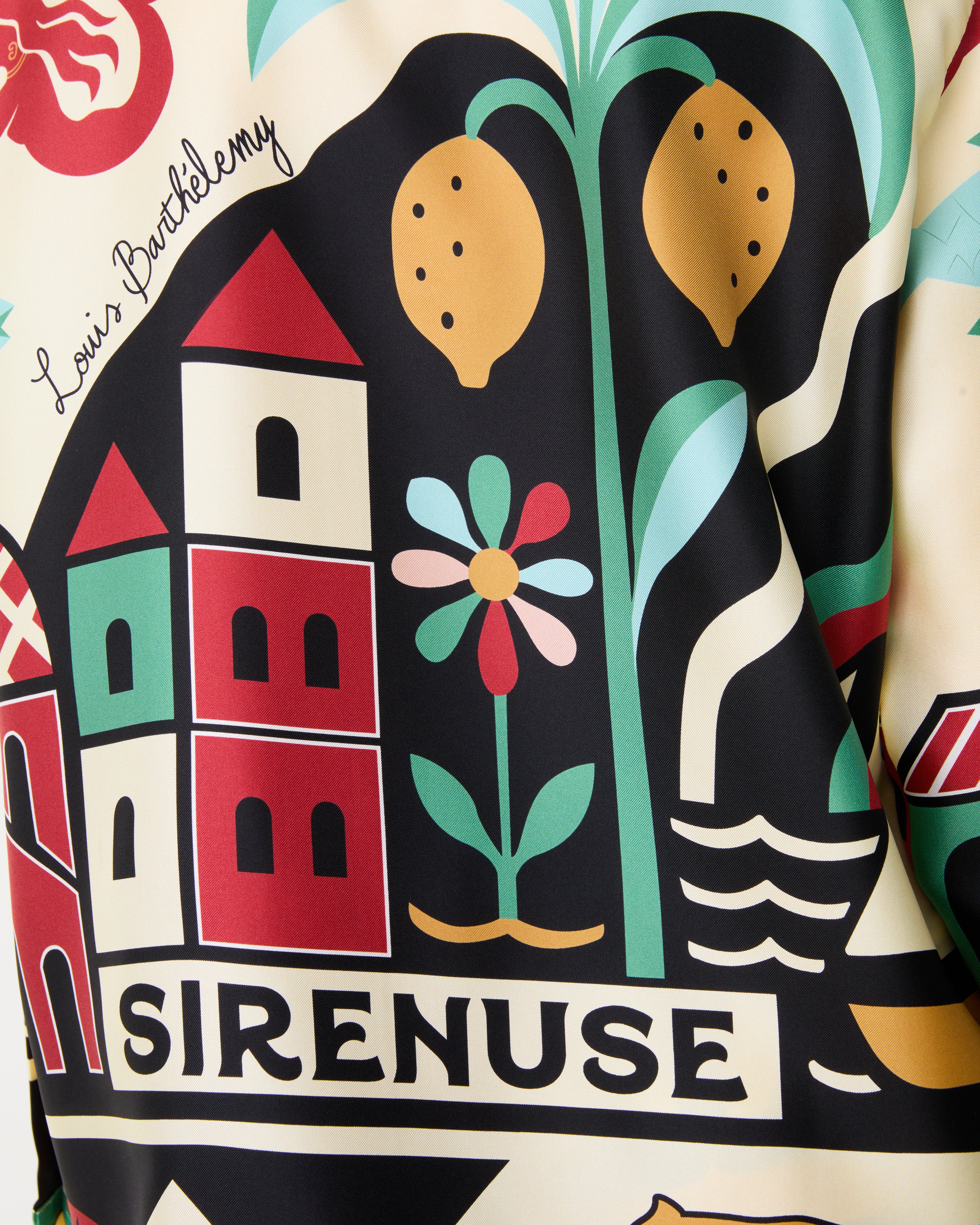 Kelsy Shirt in Louis Barthélemy Print